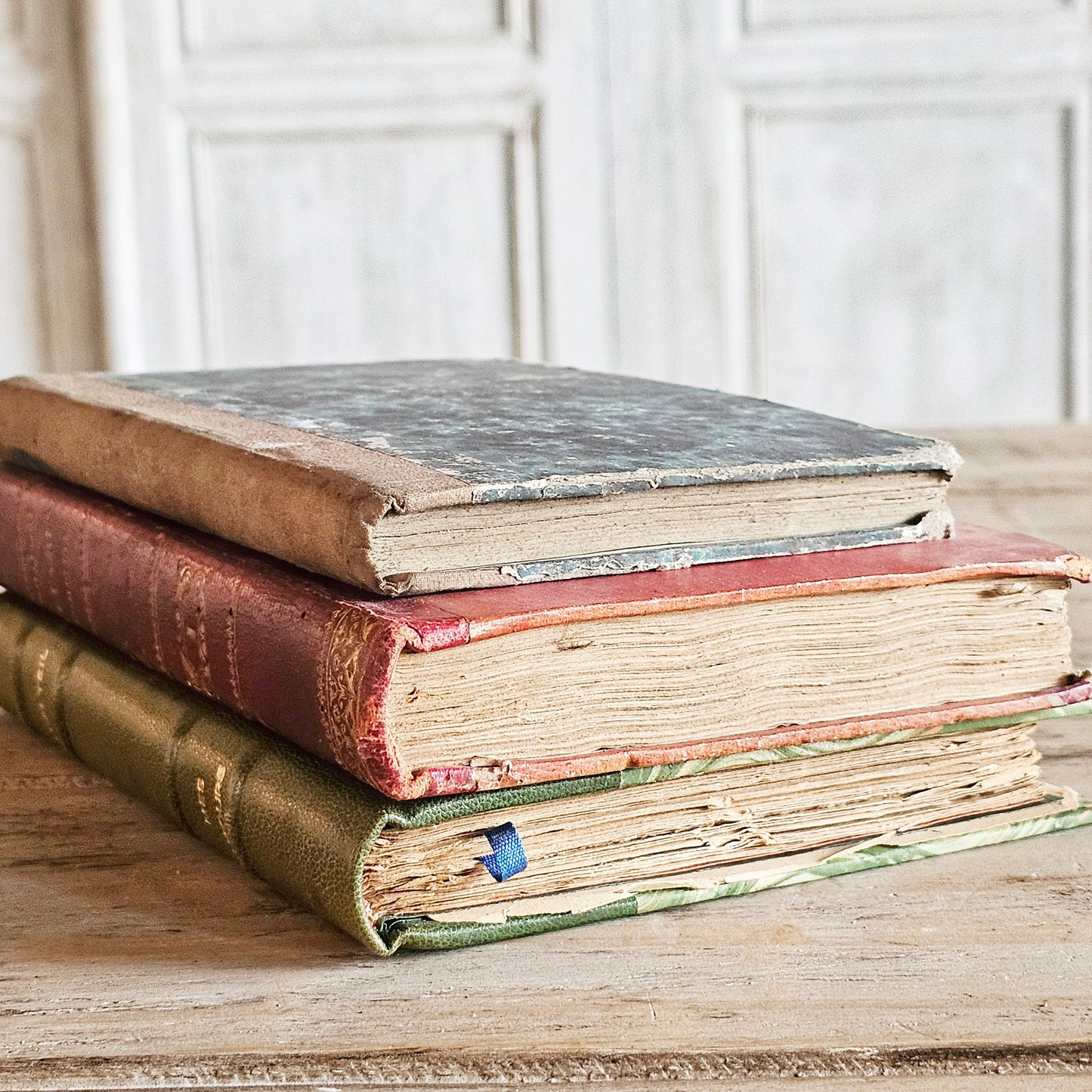 French Antique Book (Set/Trio)