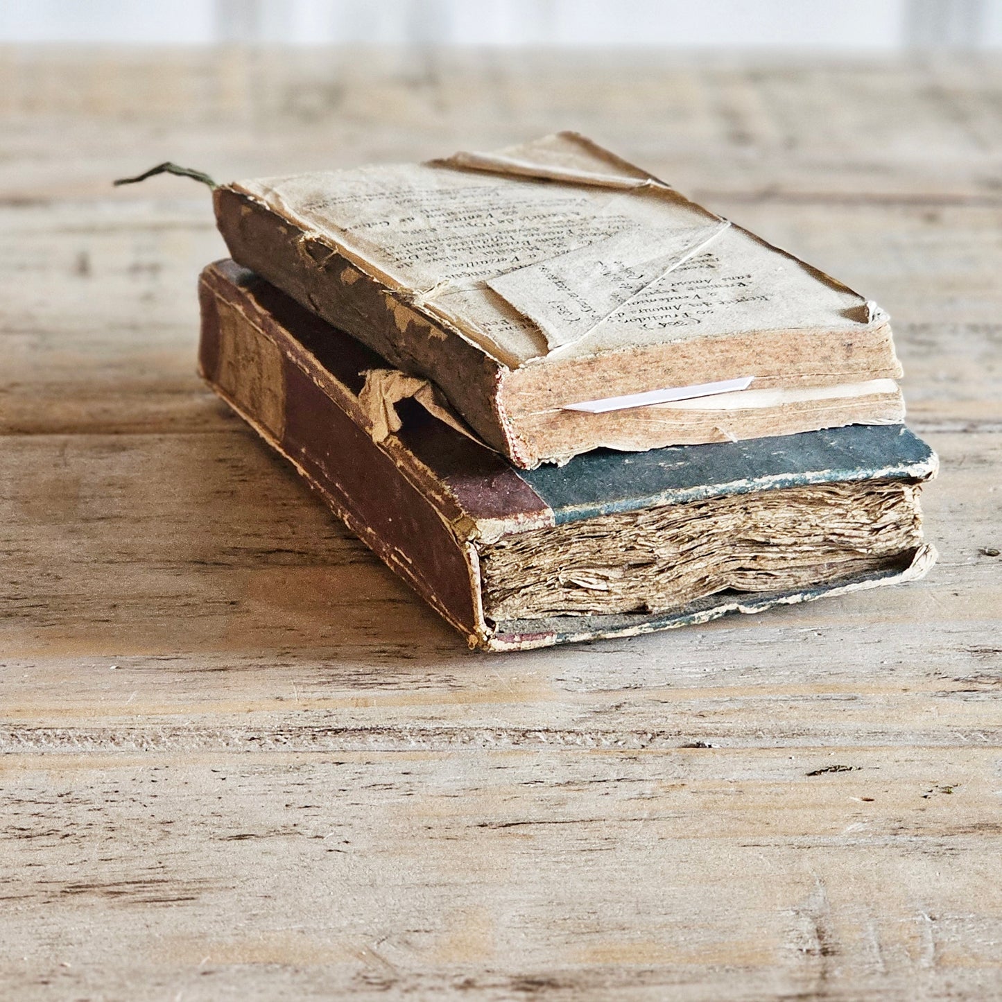 French Antique Book (Set/Trio)