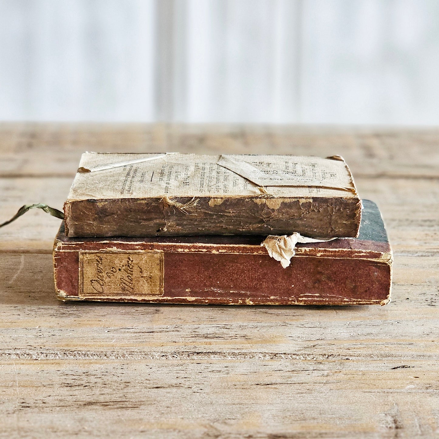 French Antique Book (Set/Trio)