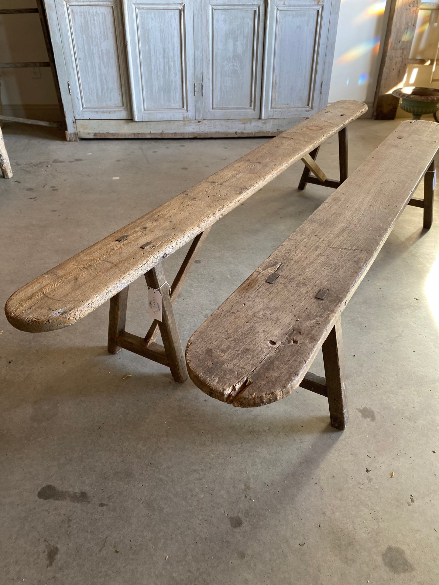French Wood Bench