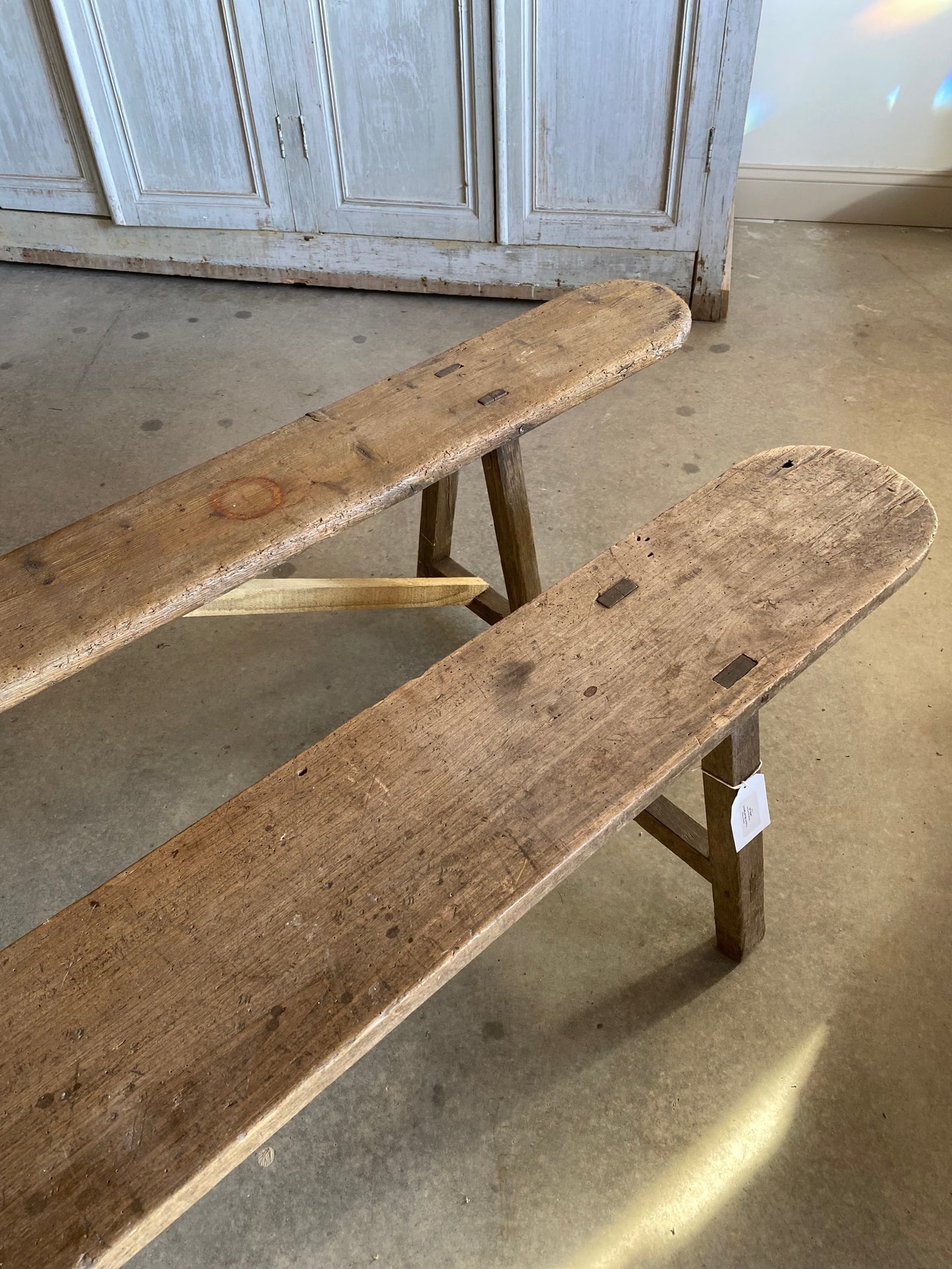 French Wood Bench