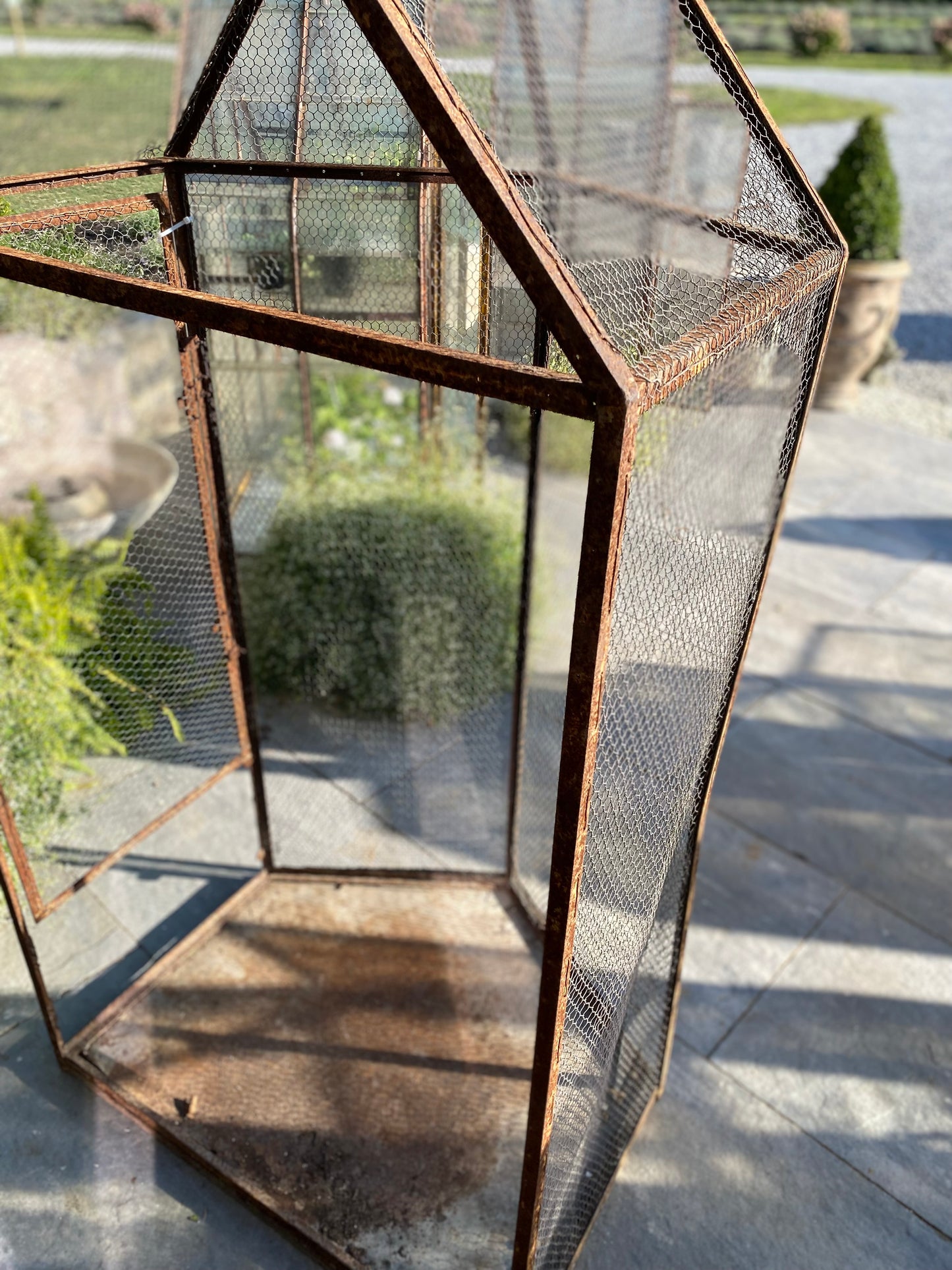 French Rustic Upright Aviary