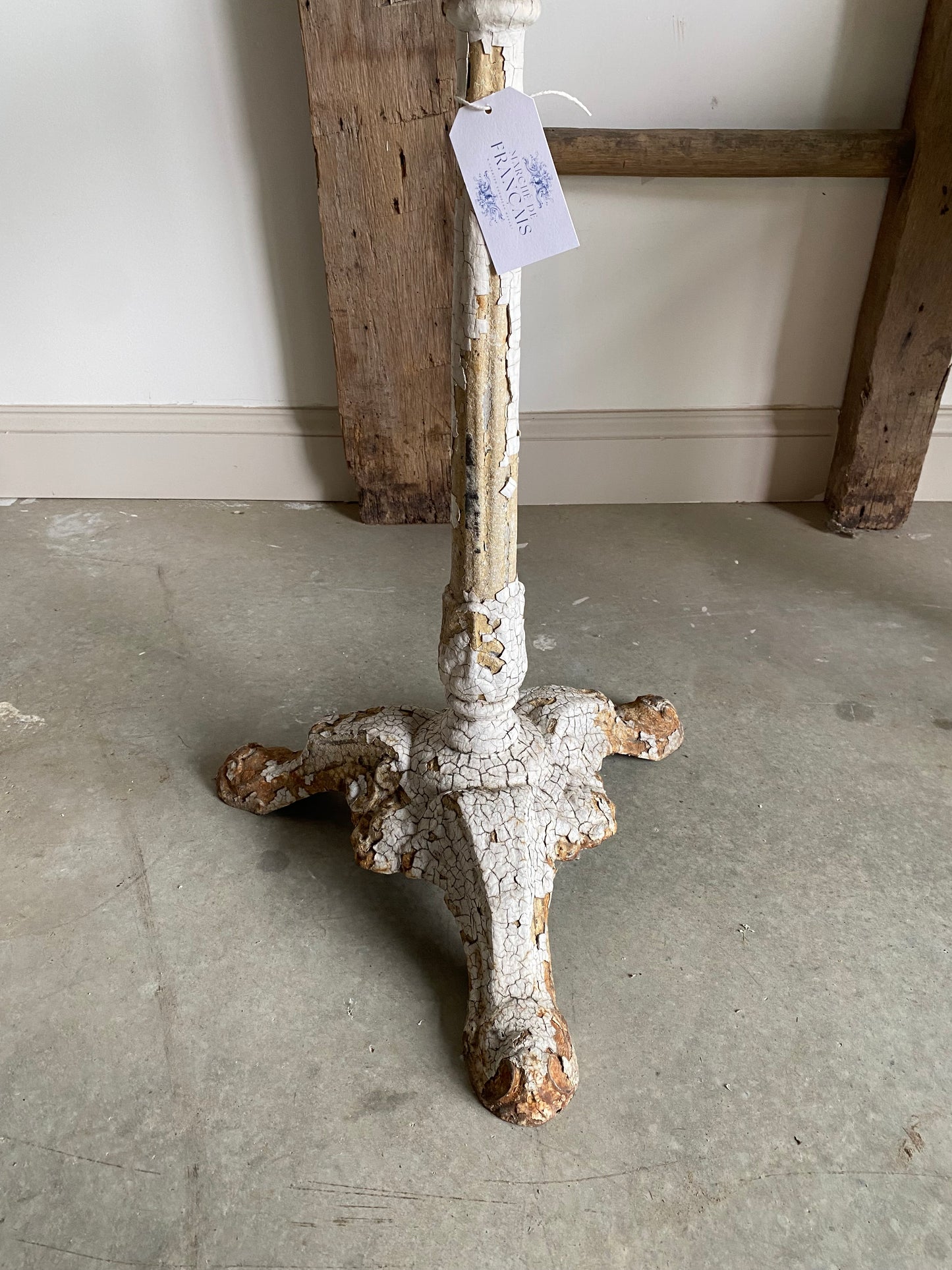French Marble Top Bistro Table