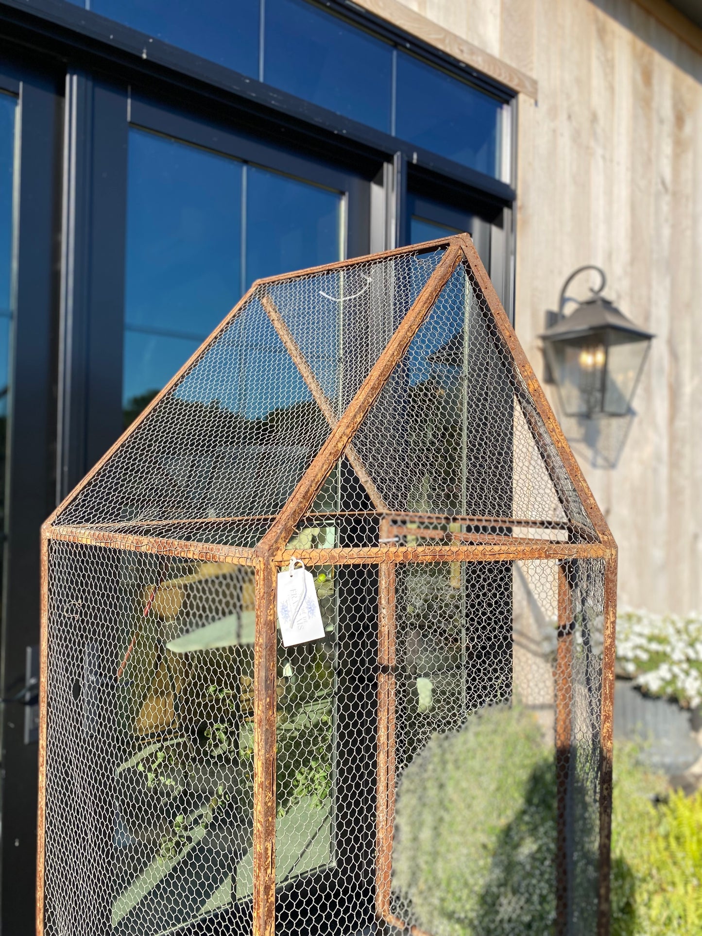 French Rustic Upright Aviary