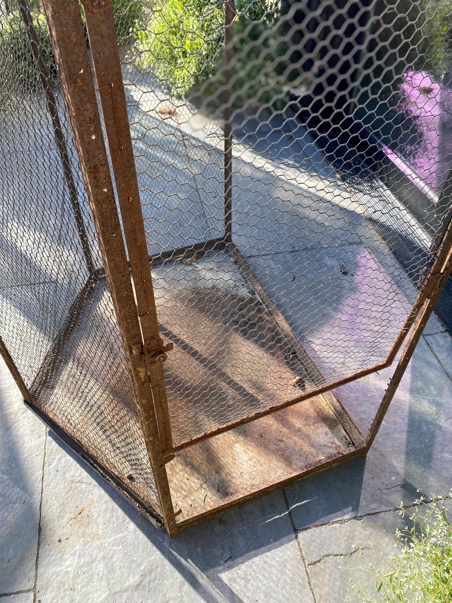 French Rustic Upright Aviary