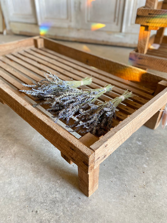 French Wood Drying Rack- Large