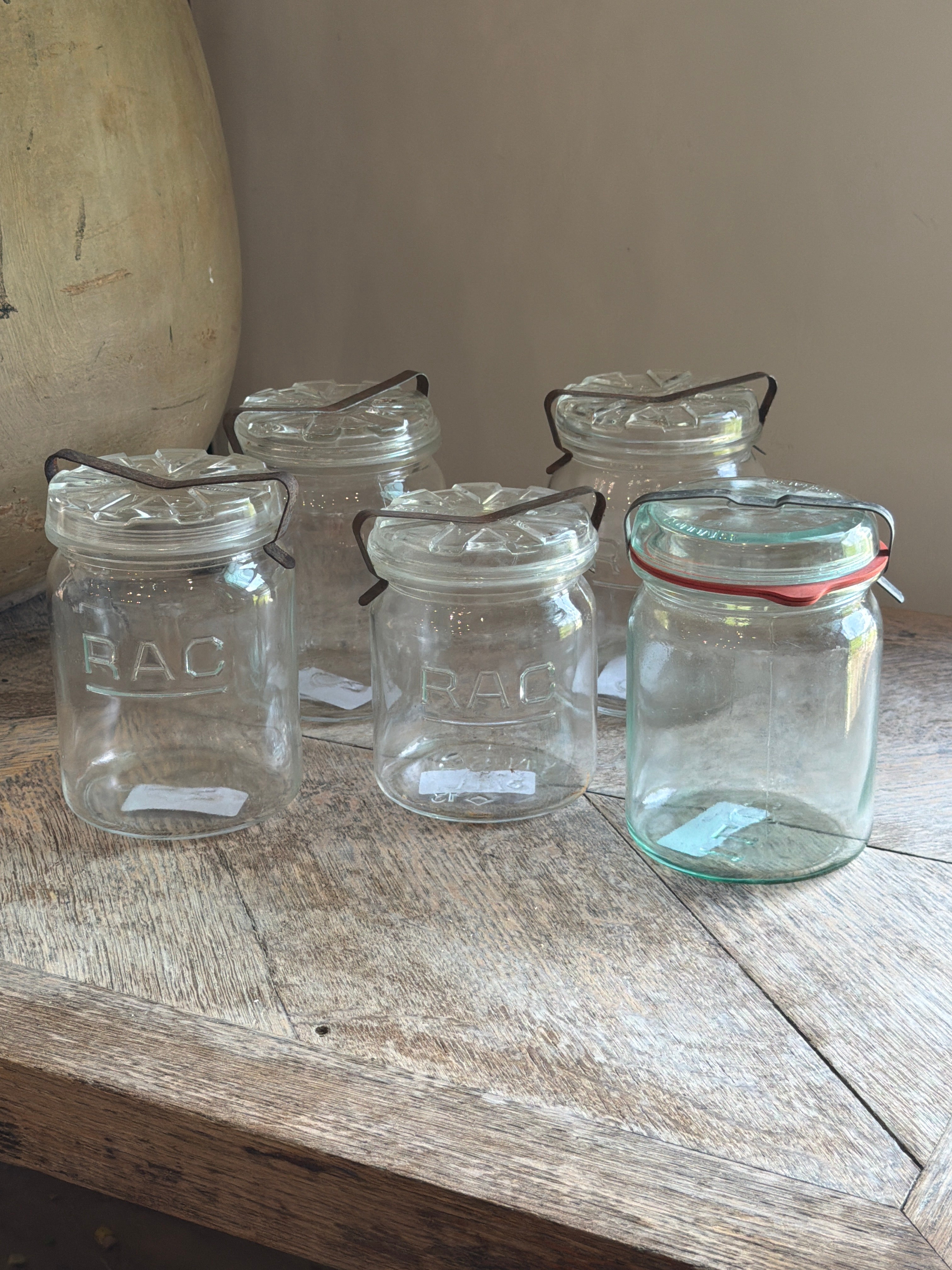 French Fruit Canning Jar