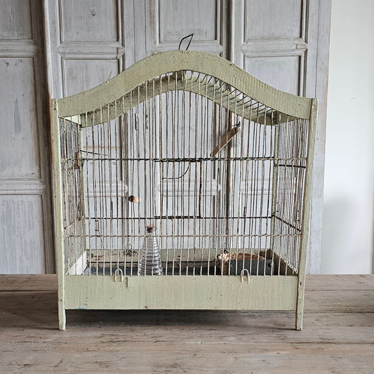 French Mint Green Bird Cage