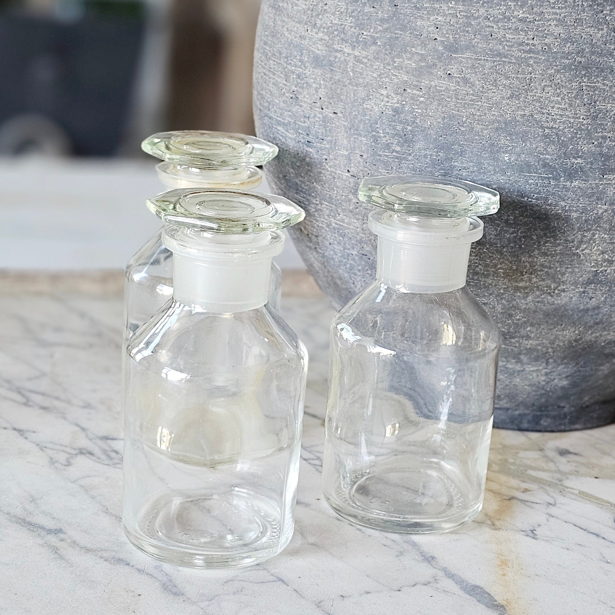 Glass SCHOTT Apothecary Jars