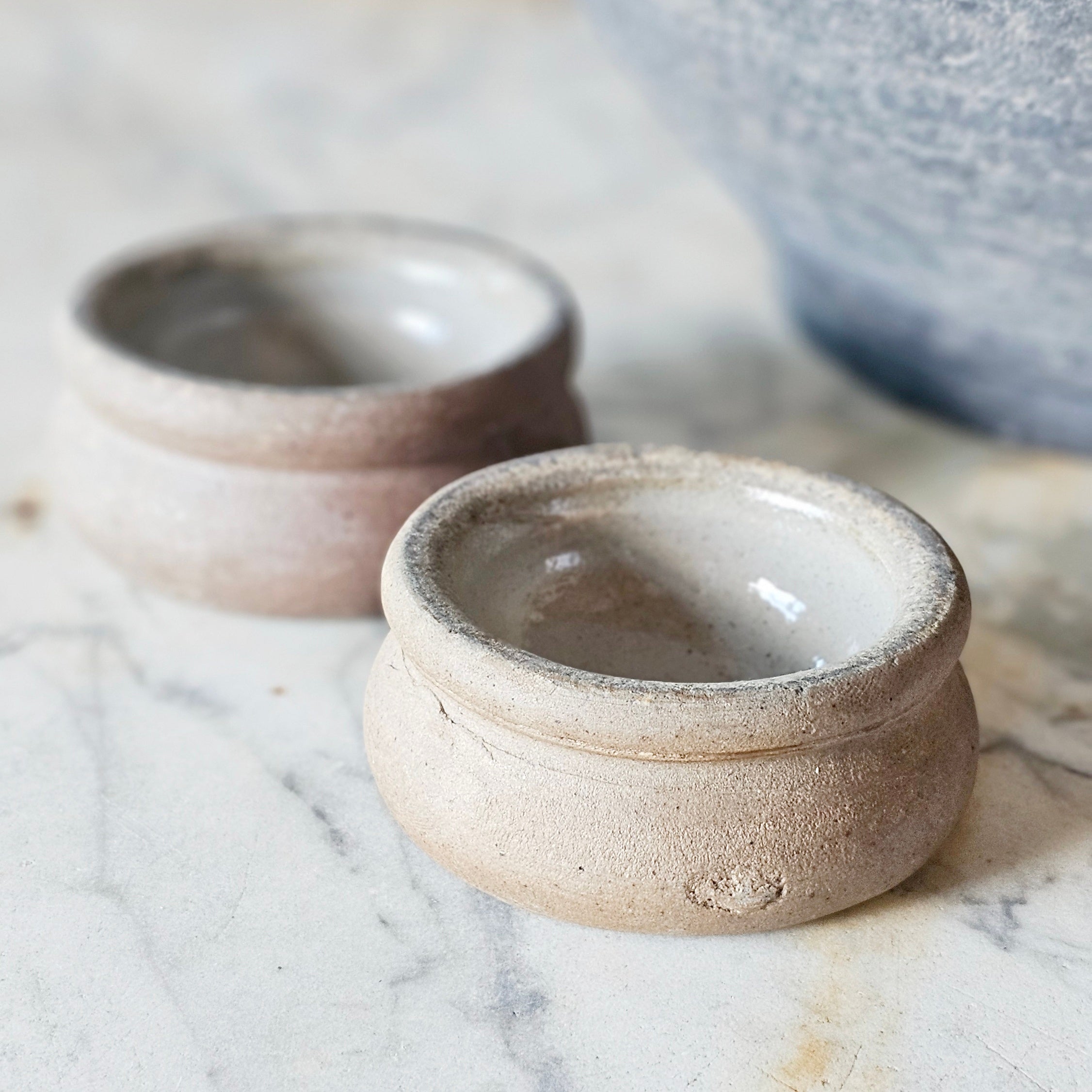 Stoneware Salt Cellars