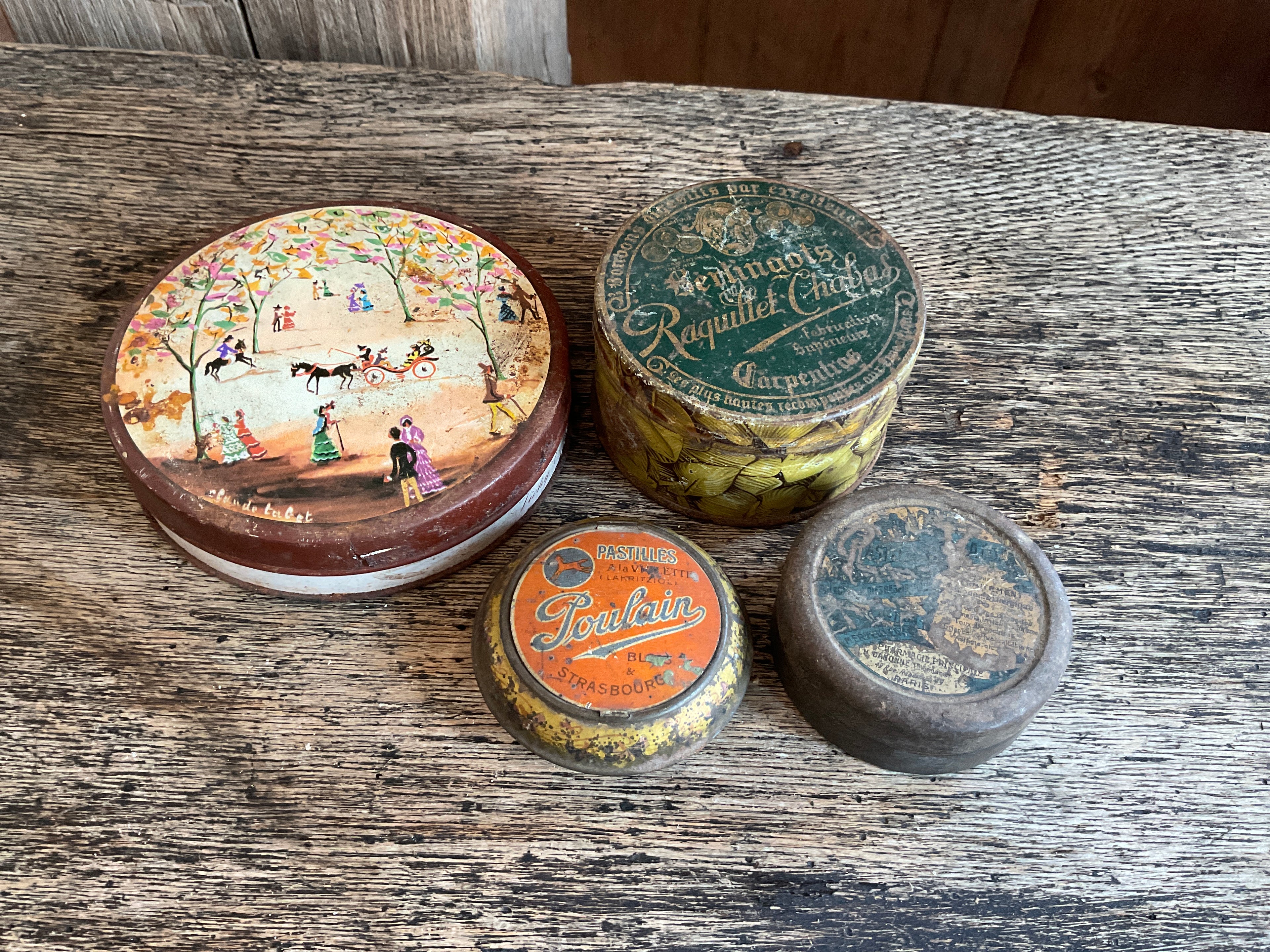 Small French Tin