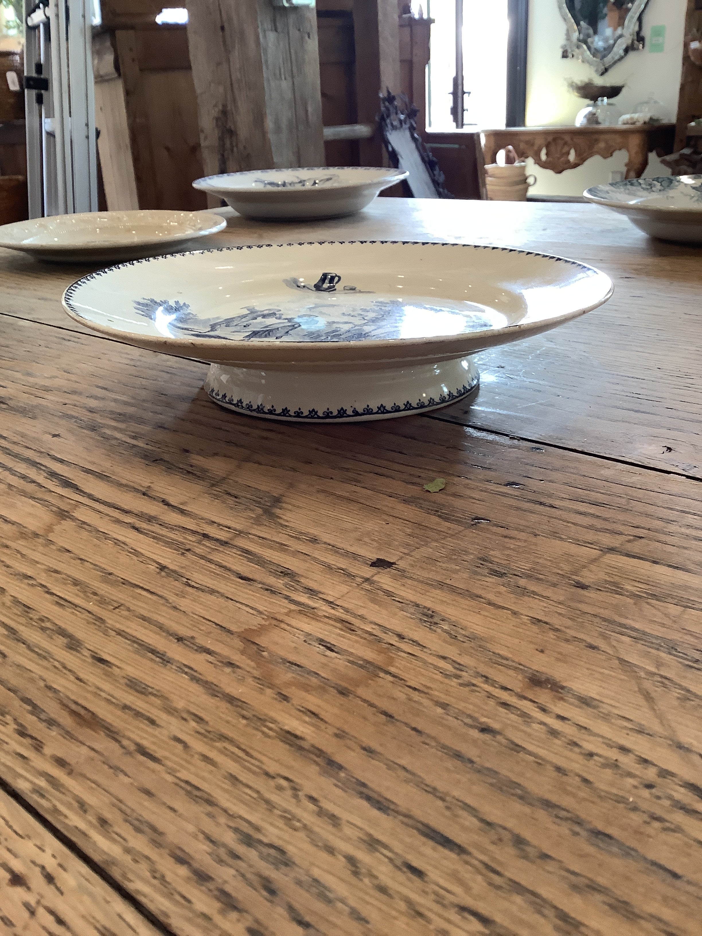Ironstone Compotier