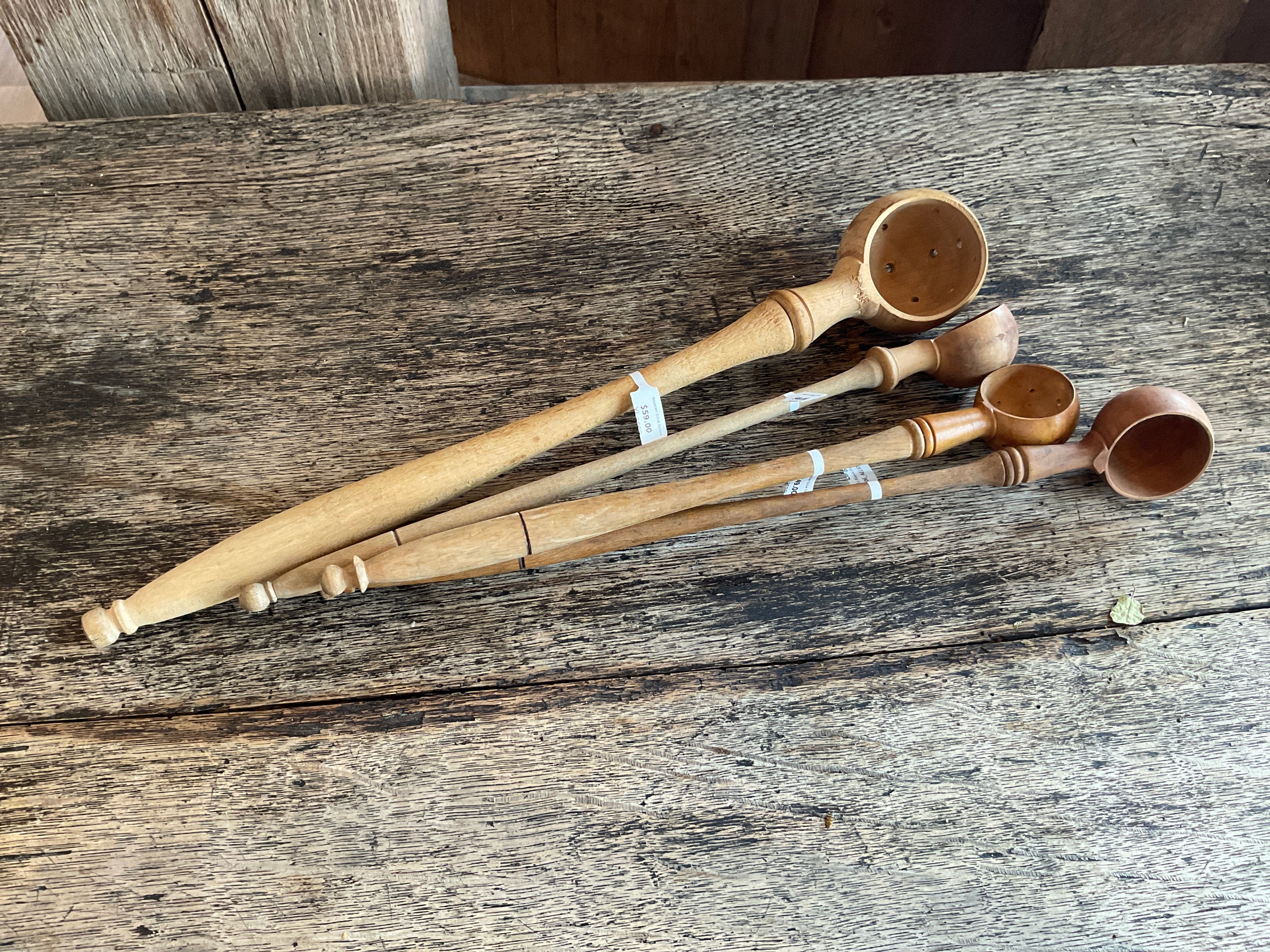 Wooden Olive Scoop
