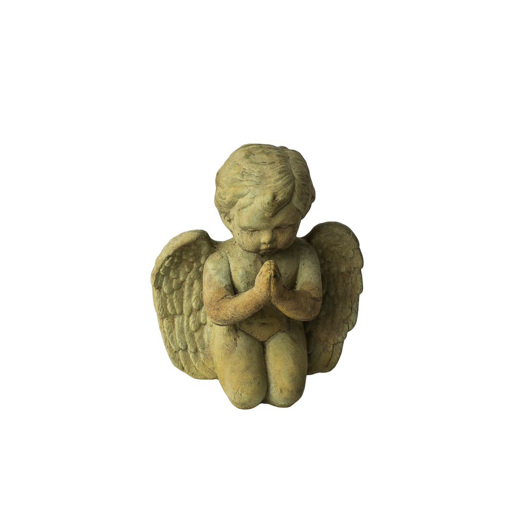 Concrete Praying Angel