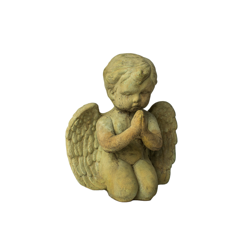 Concrete Praying Angel