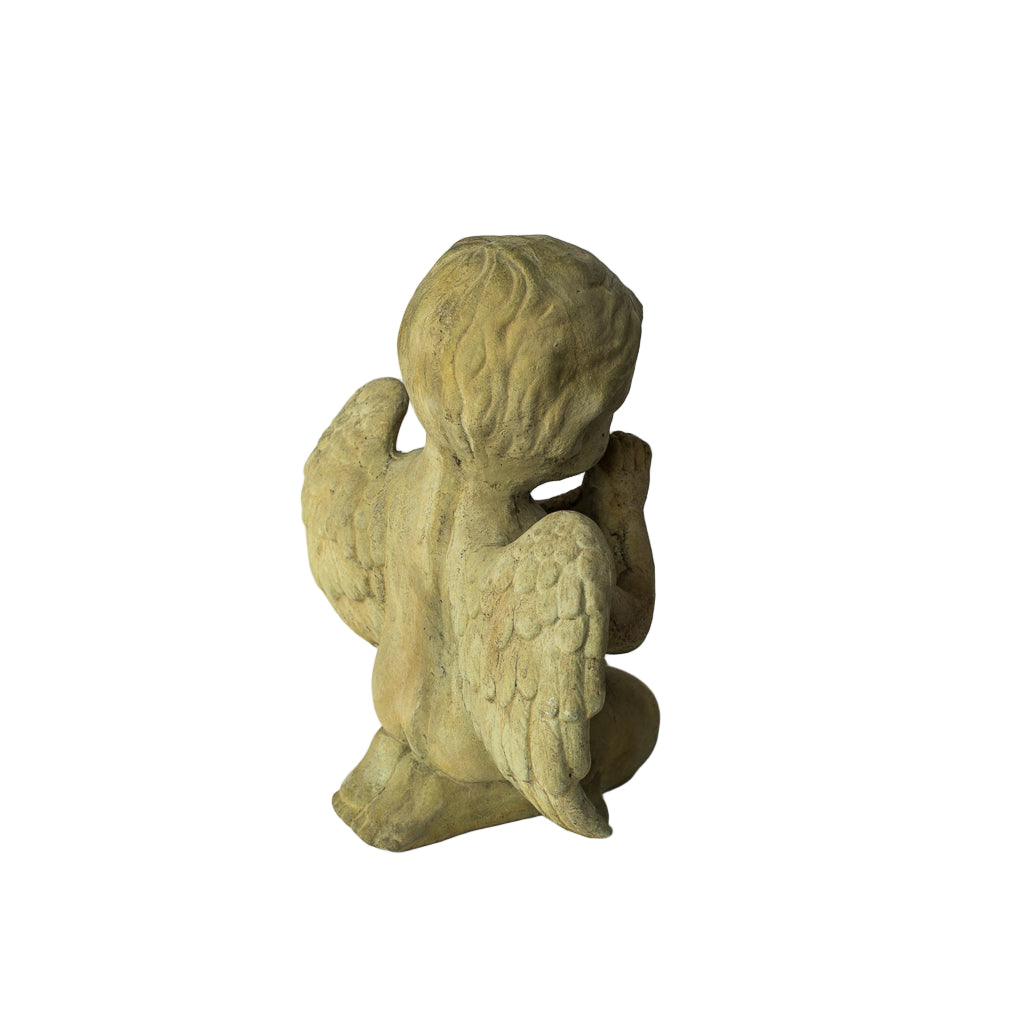 Concrete Praying Angel