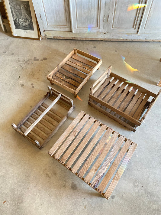 French Wood Drying Rack- Small