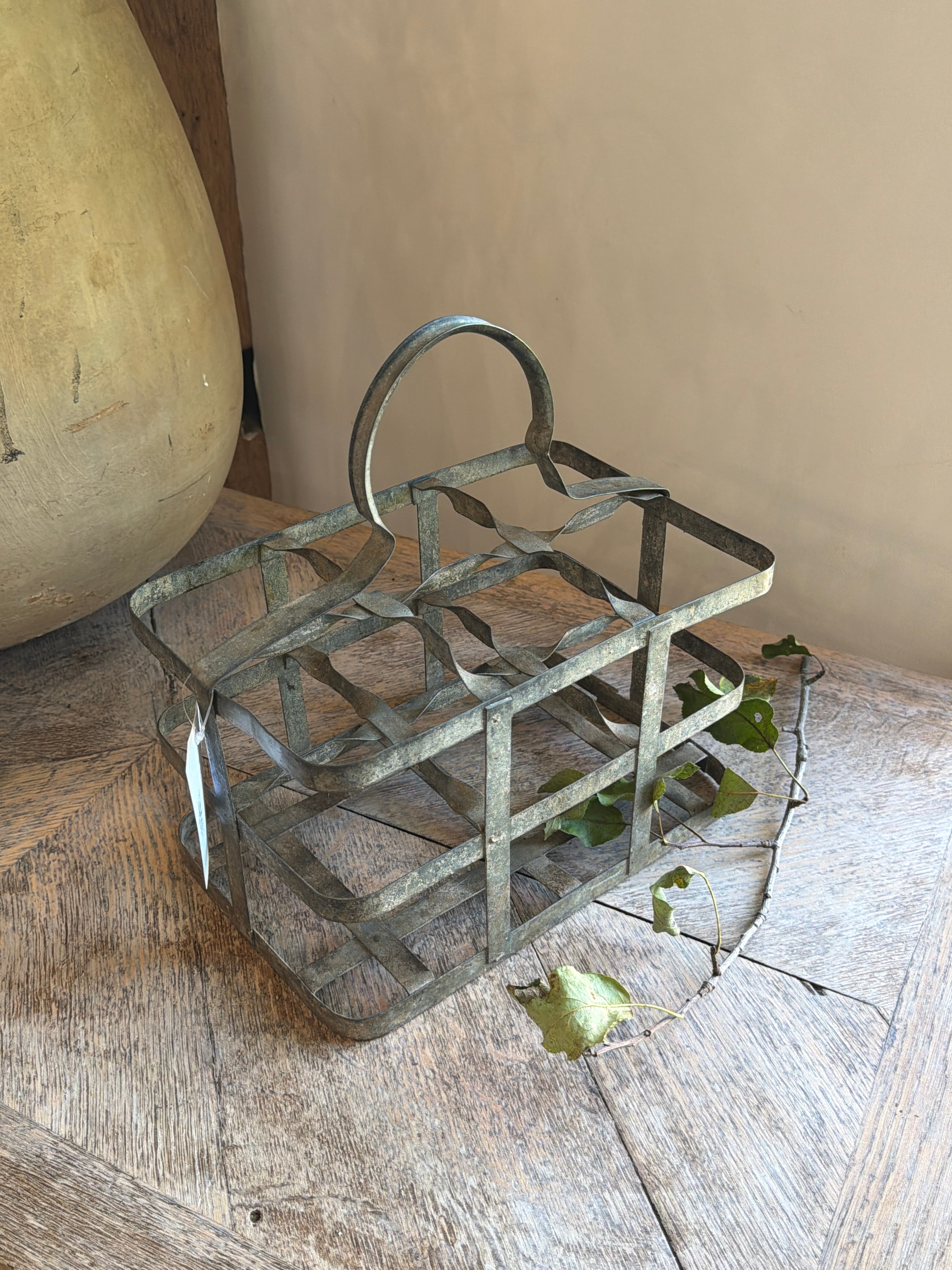 Zinc Bottle Carrier
