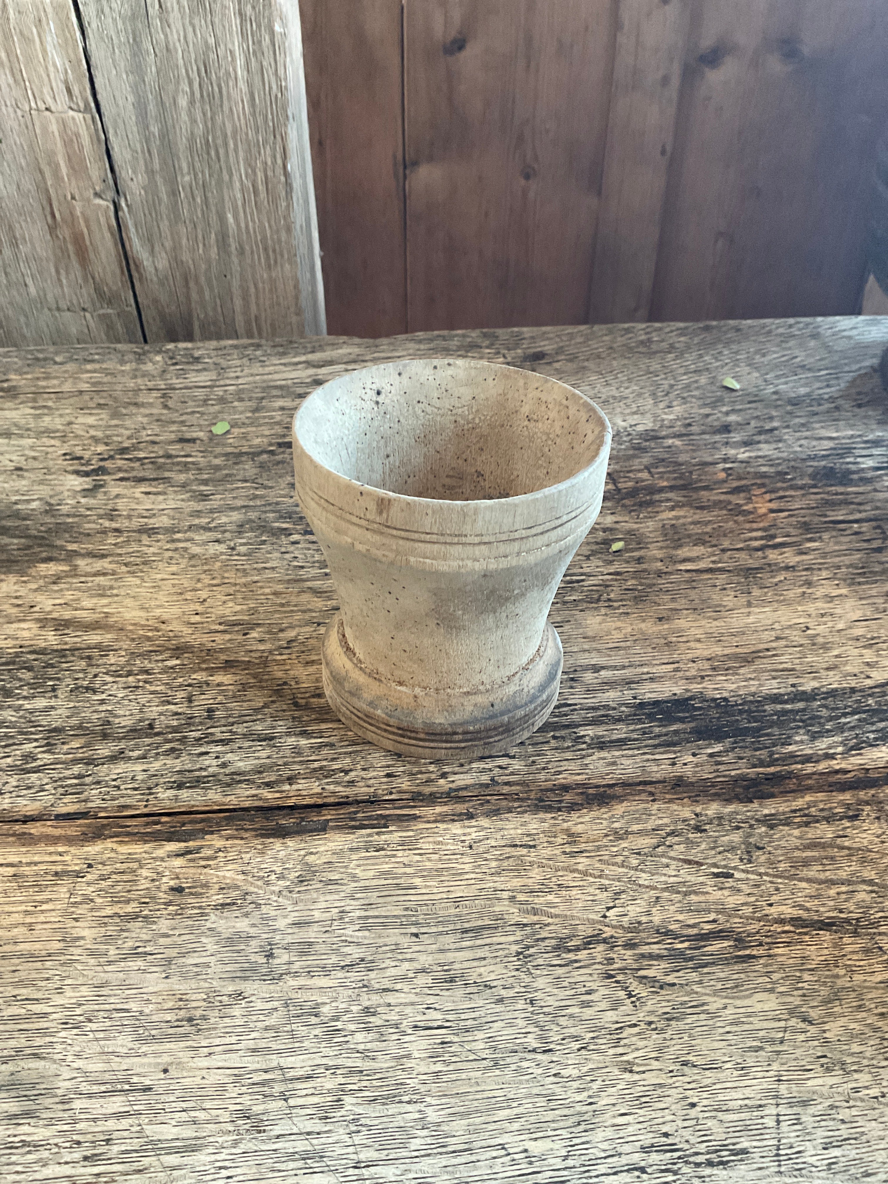 Wood Mortar & Pestle