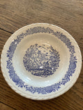 Blue "Wernbley" Transferware Bowl