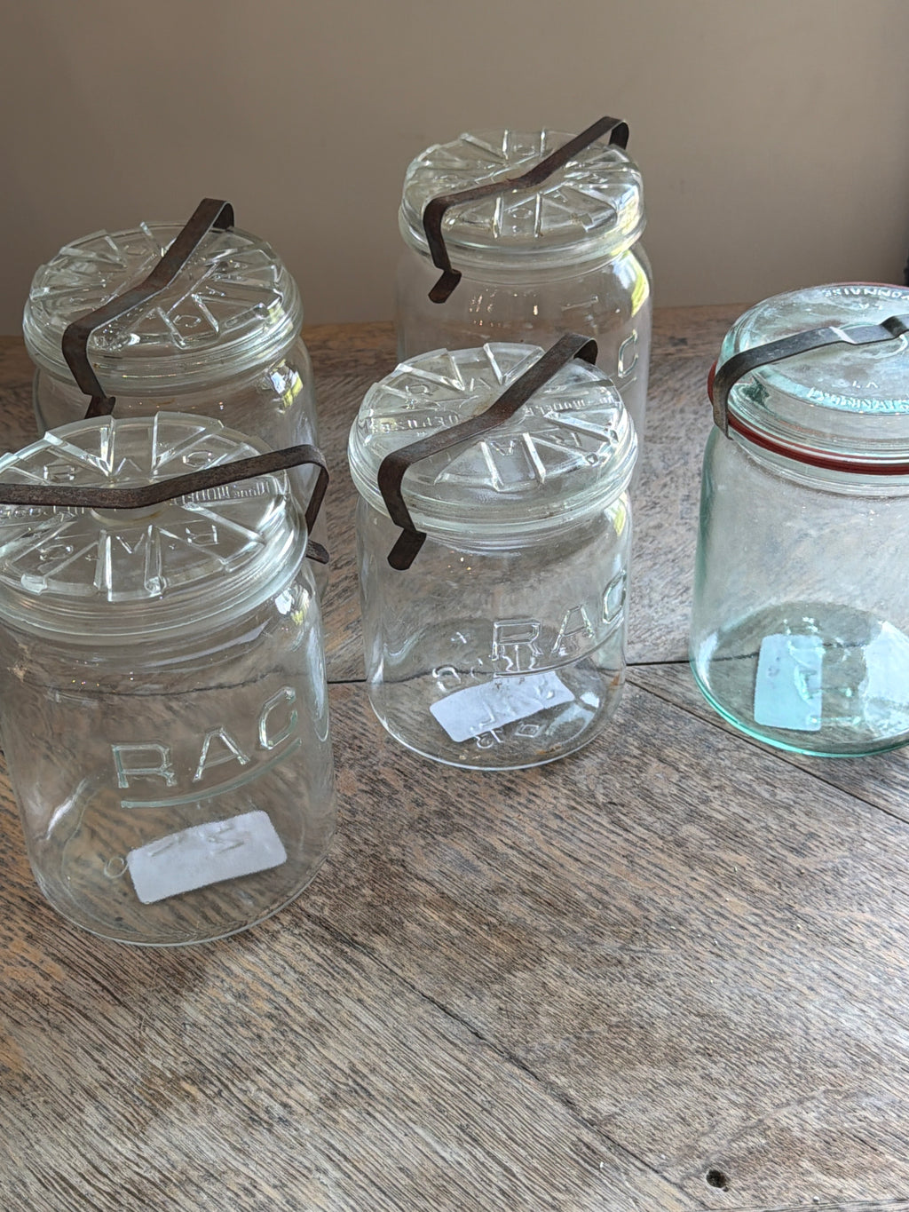 French Fruit Canning Jar