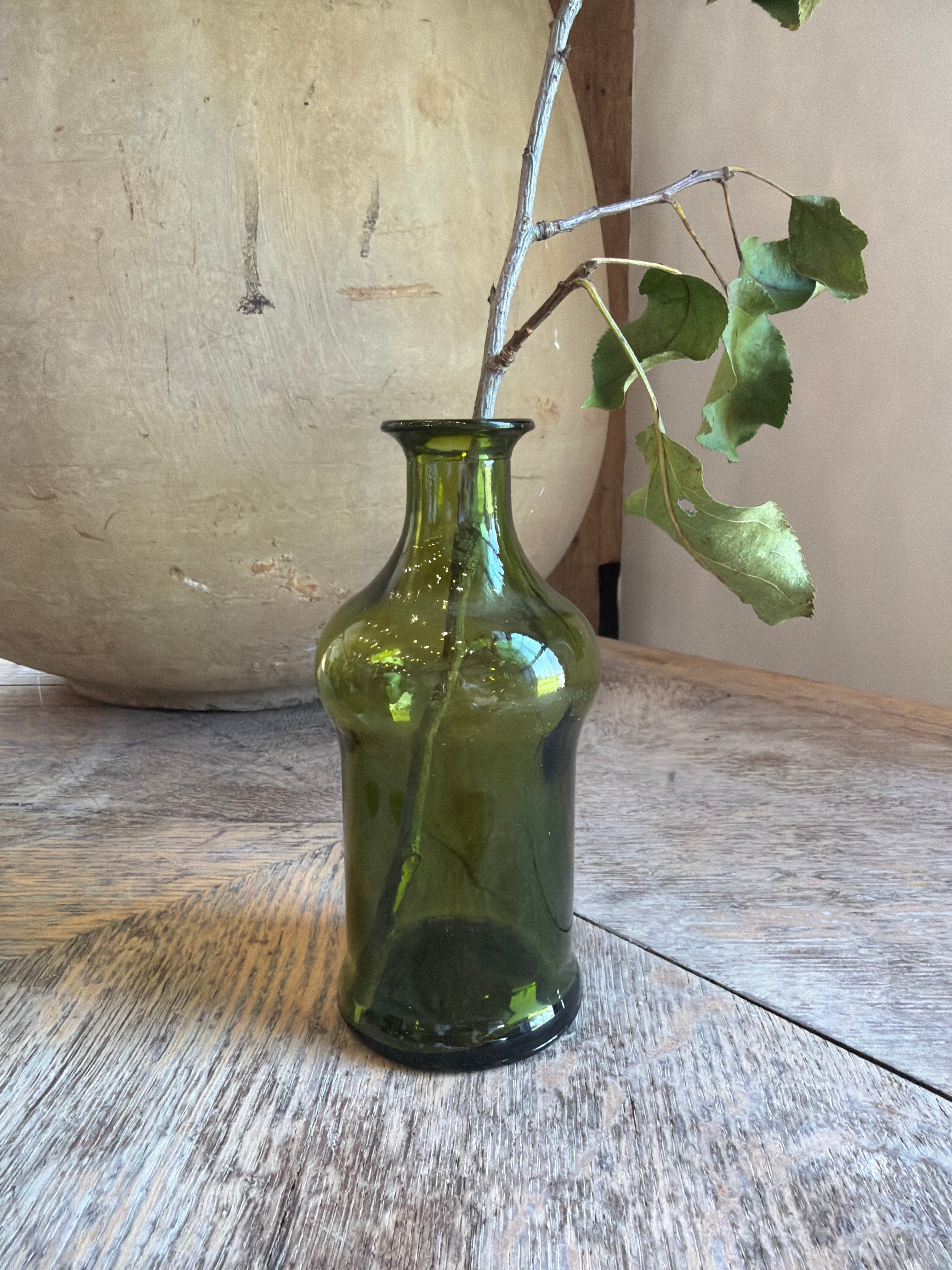 Petite French Green Bottle