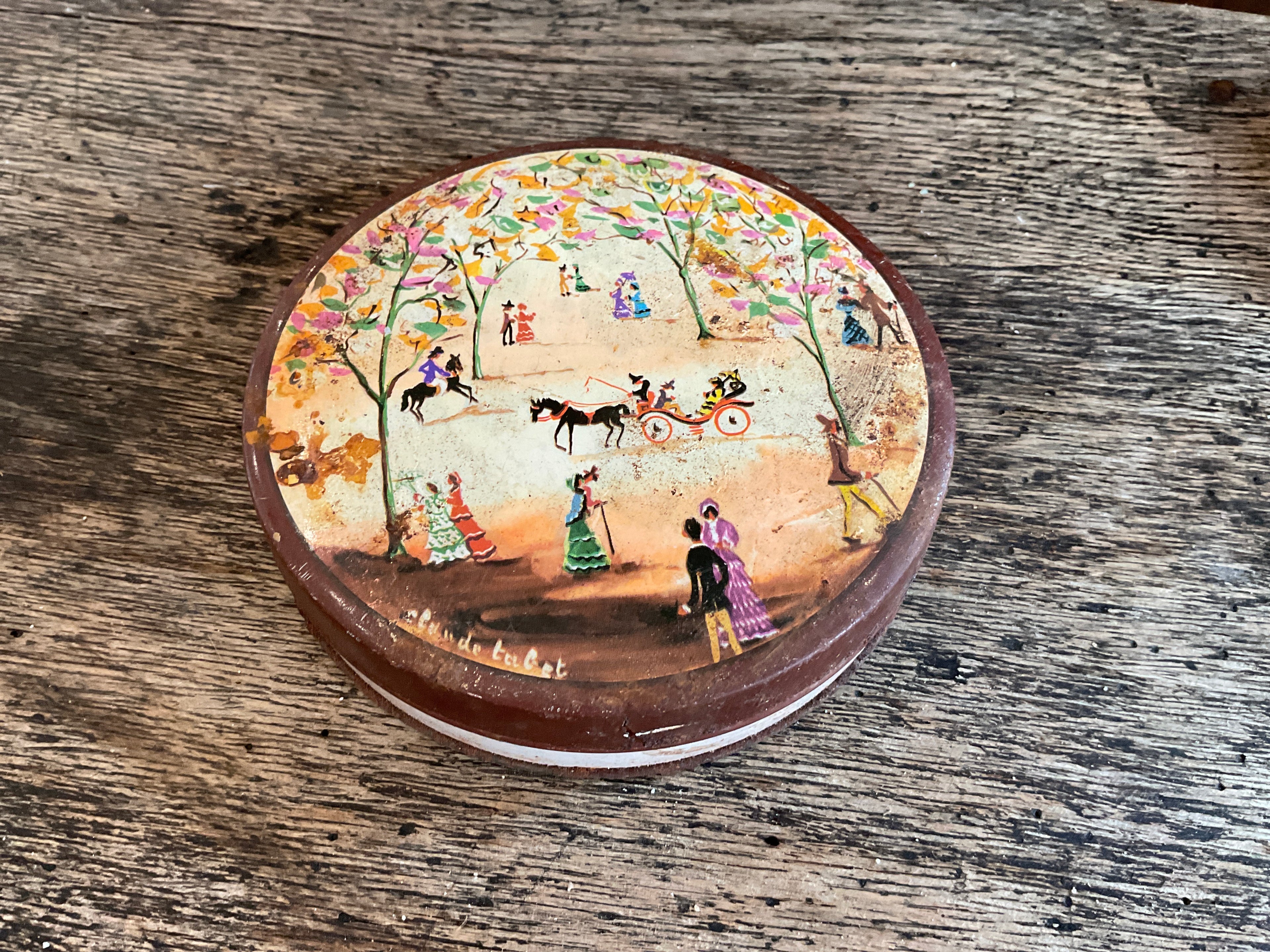 Small French Tin