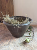 French Earthenware Dairy Bowl