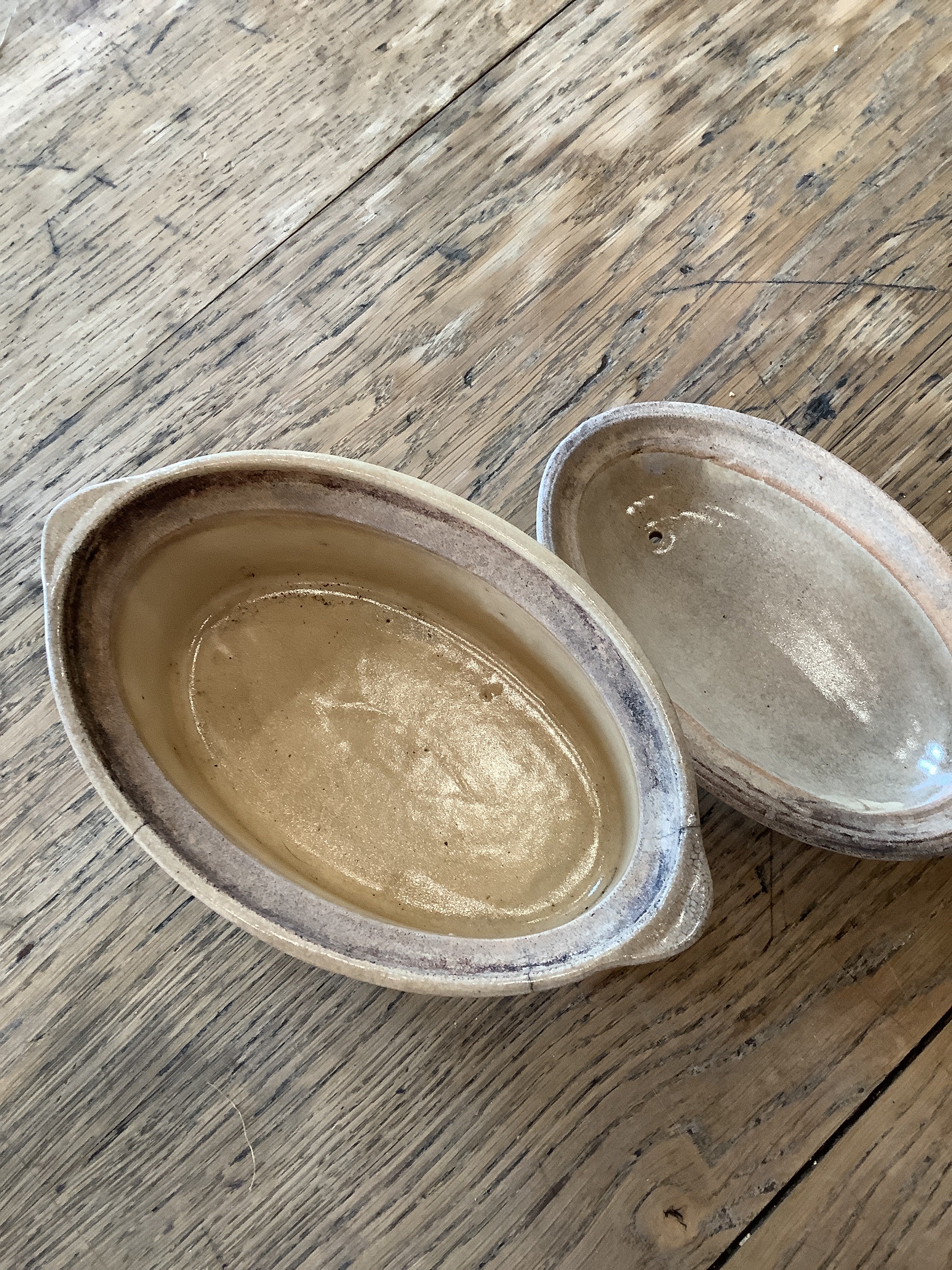French Stoneware Casserole Dish