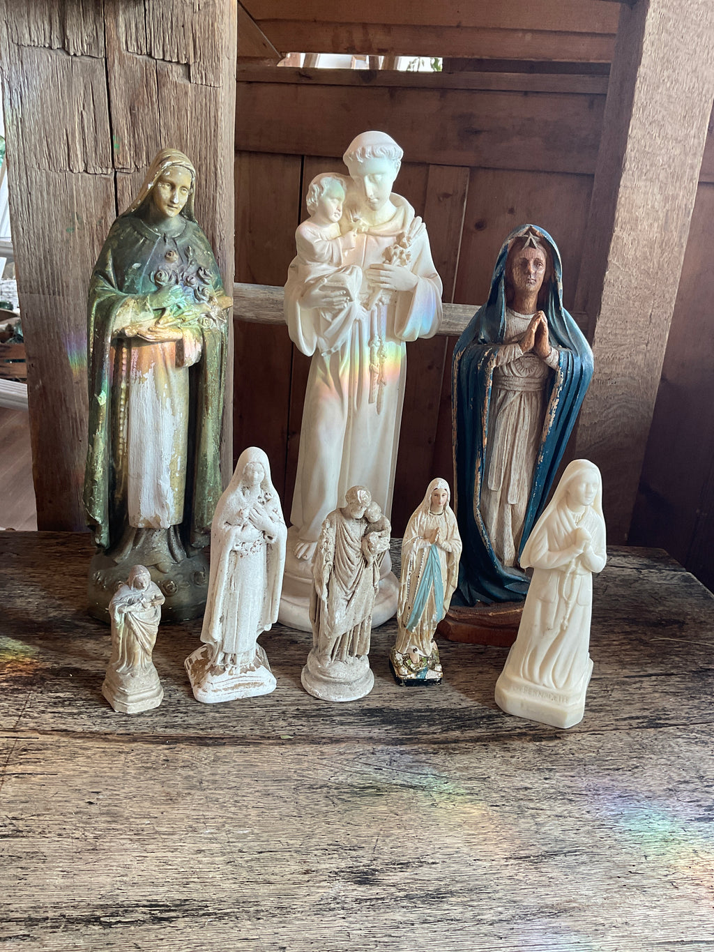 French Holy Statue