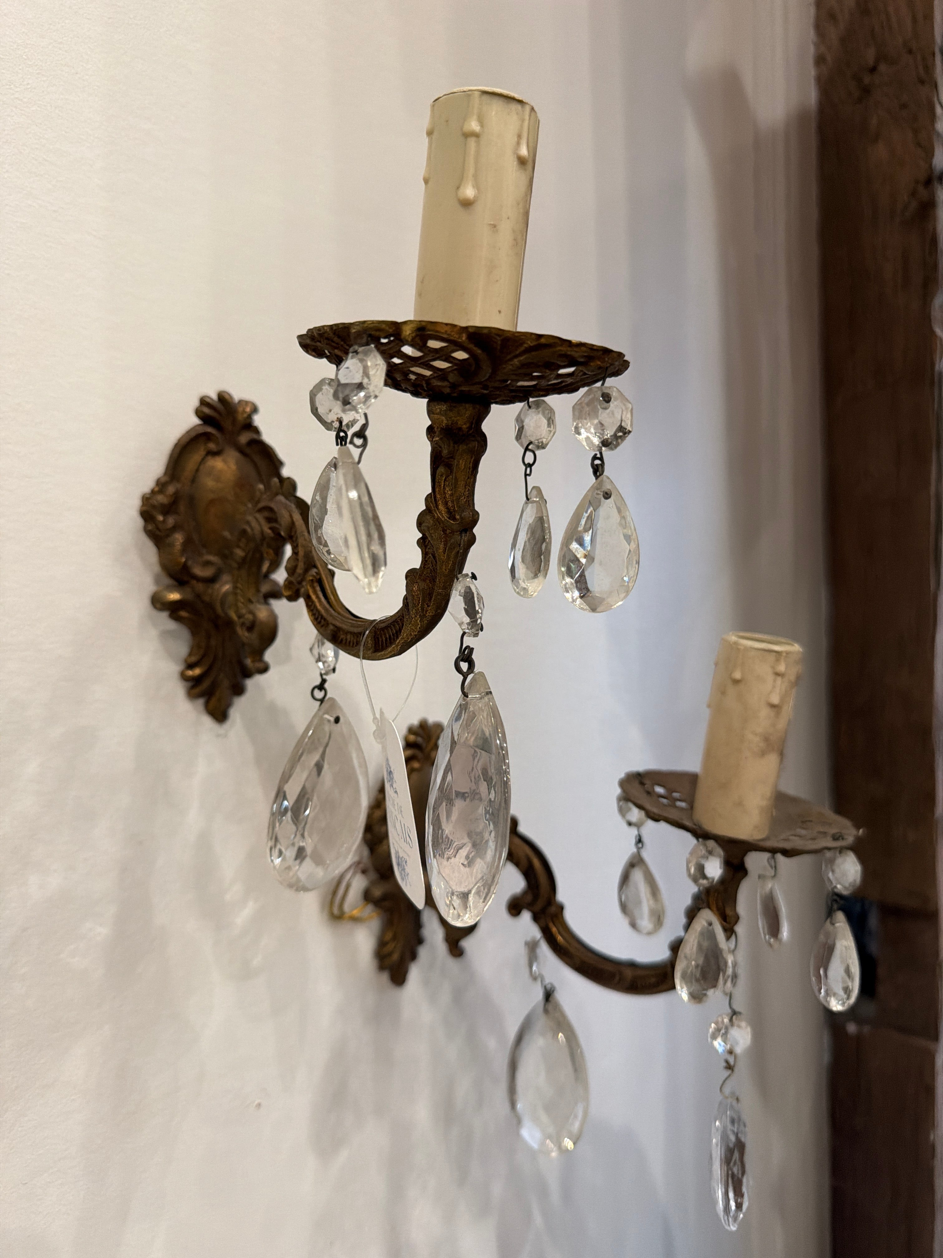 Simple Brass Sconce (Pair)