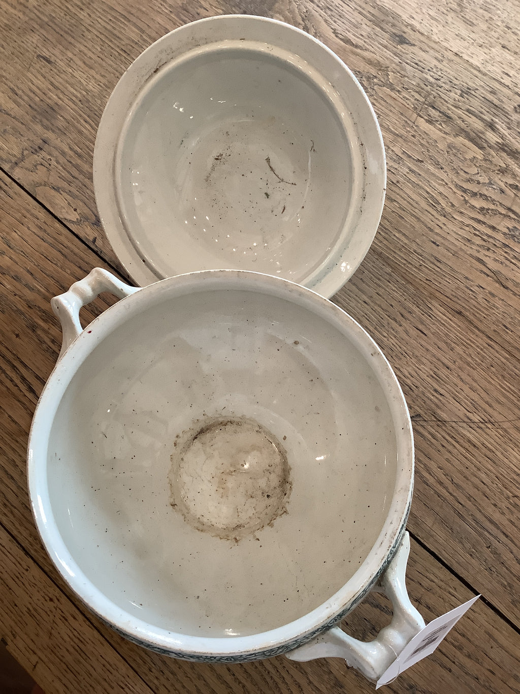 Transferware Ironstone Tureen