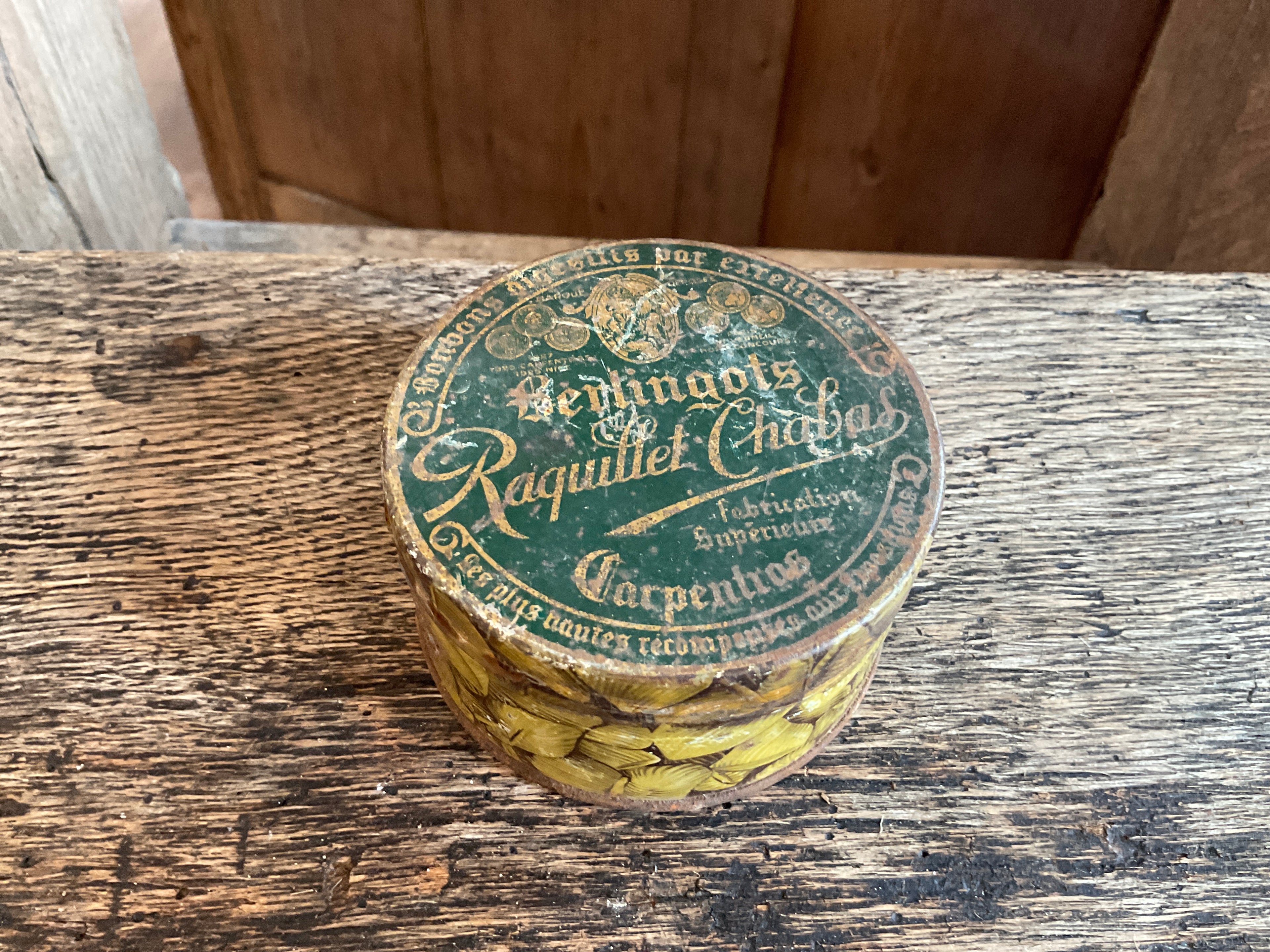 Small French Tin