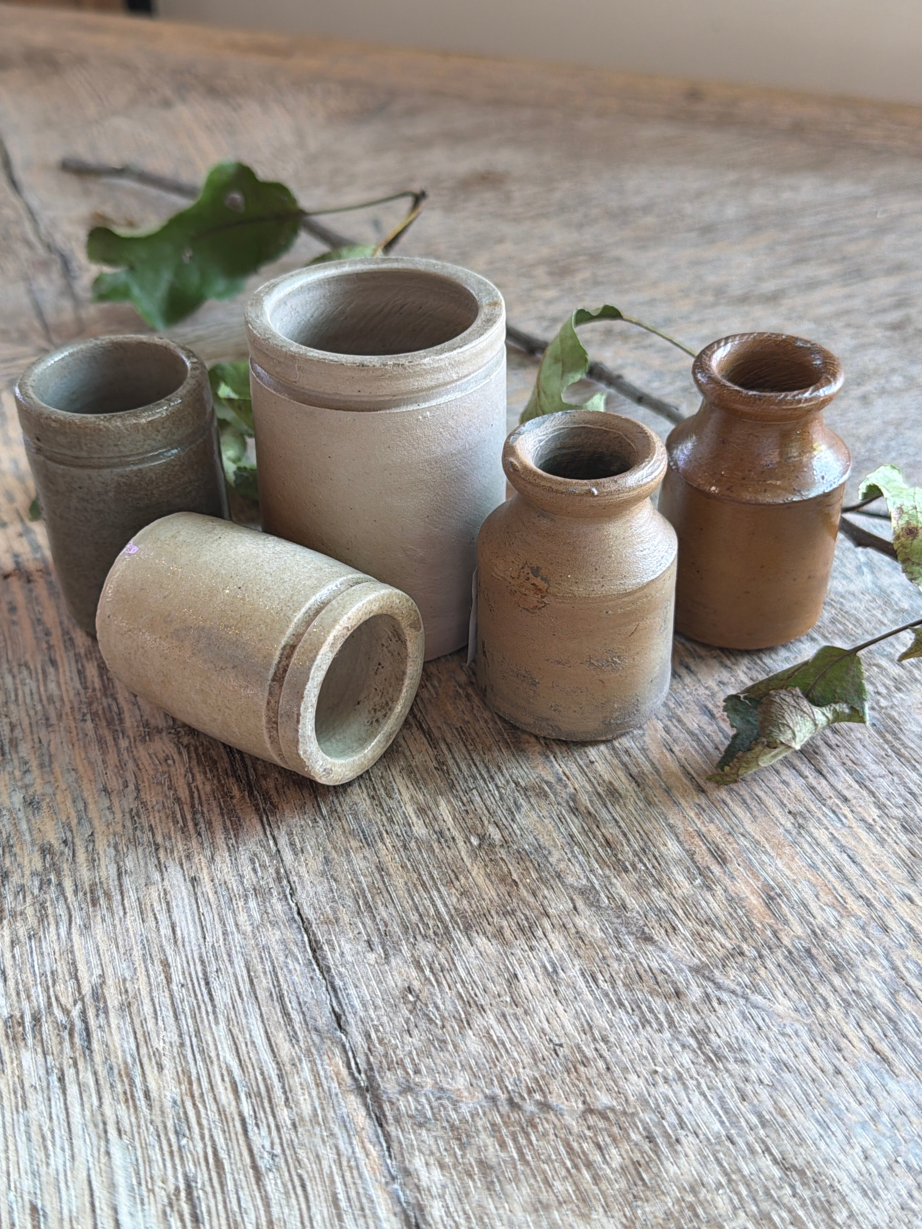 Petite Stoneware Apothecary Bottle