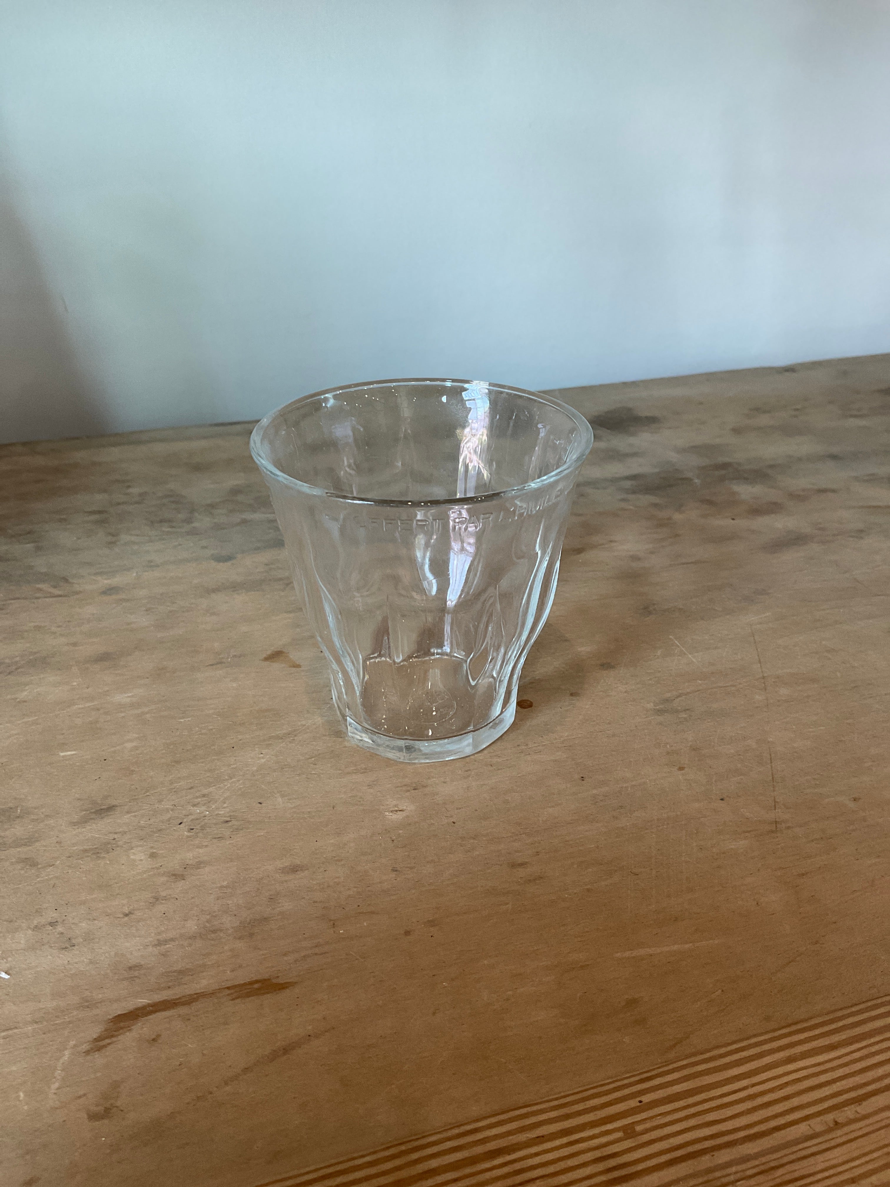 French Drinking Glass