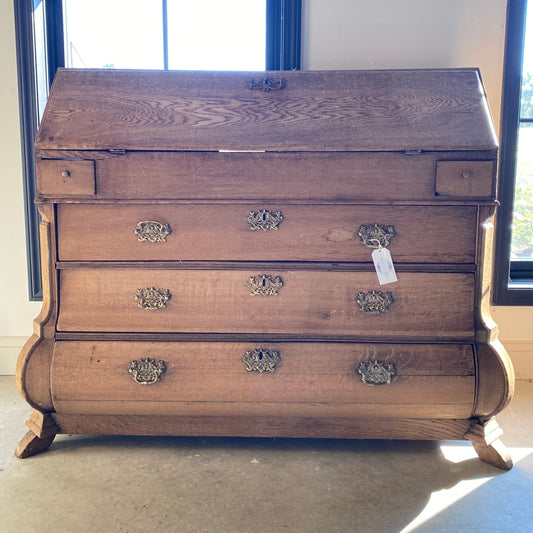 Bleached Wood Secretary Commode (Holland)