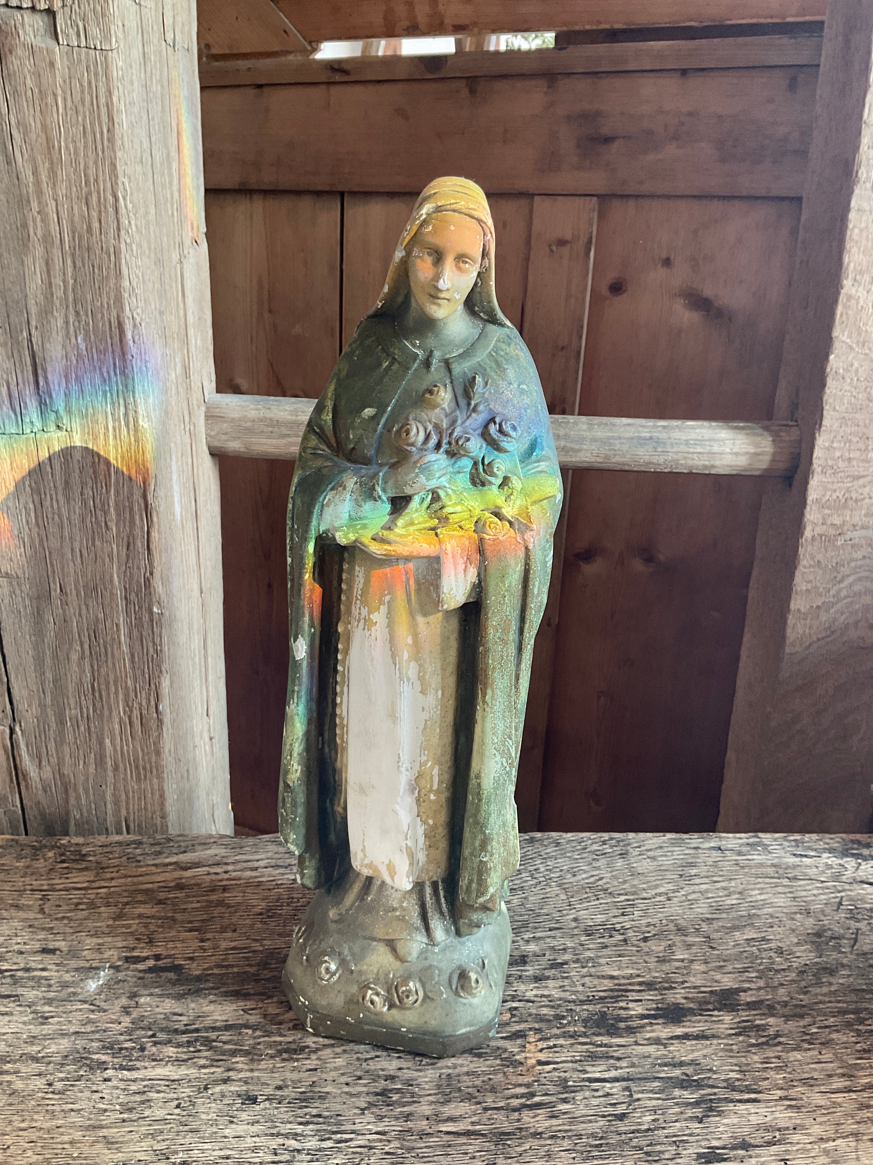 French Holy Statue