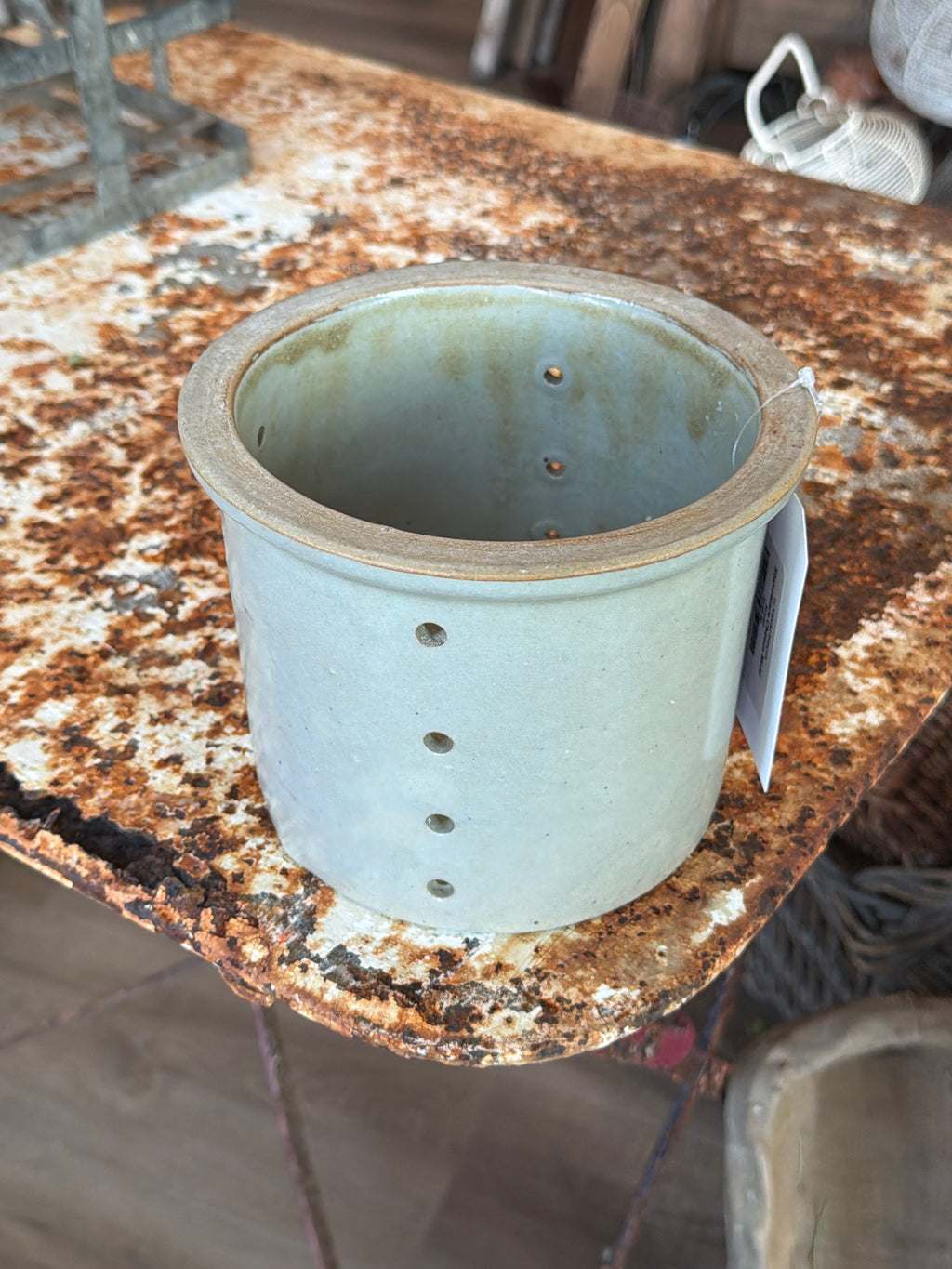 Stoneware Cheese Mold