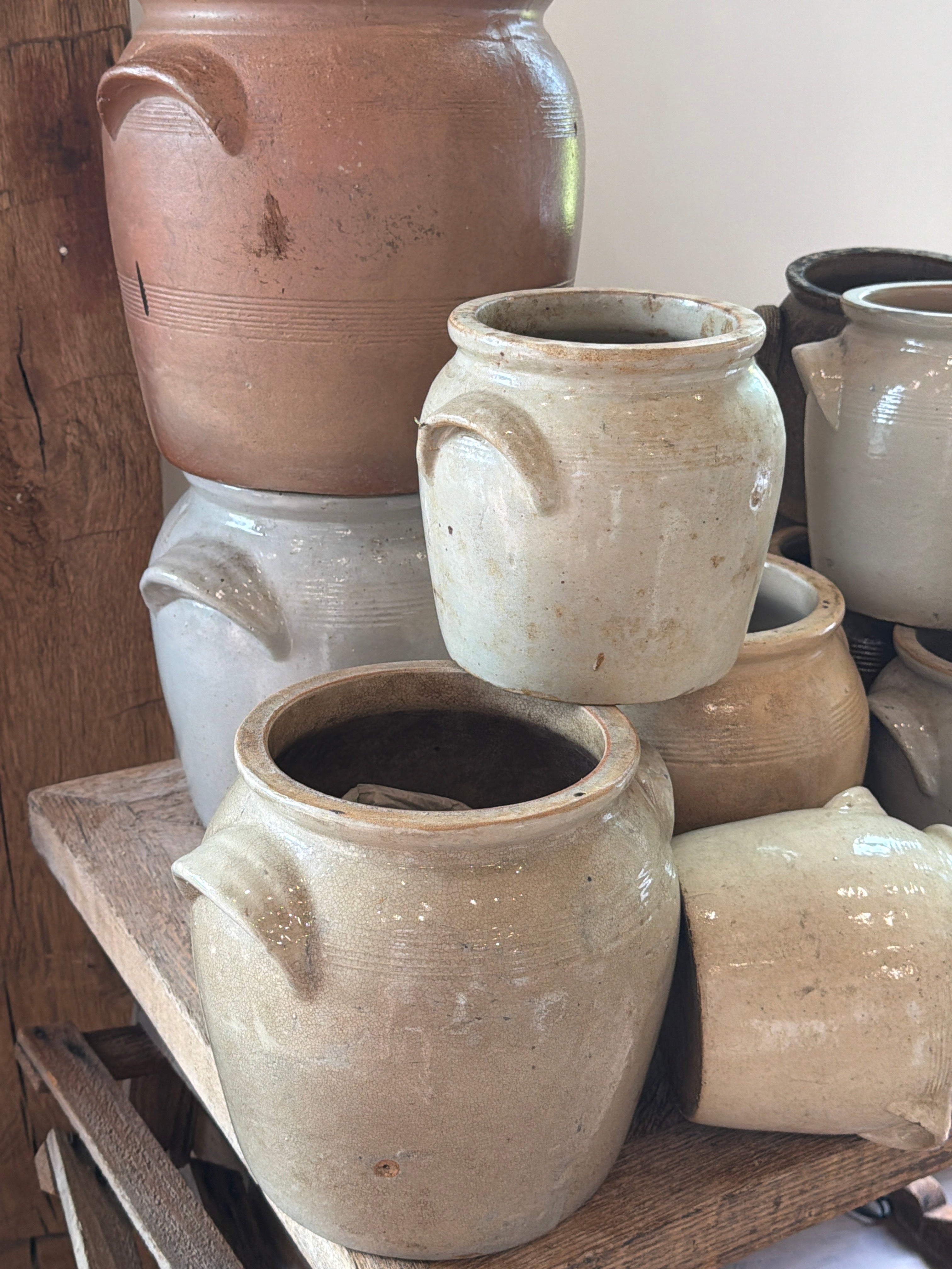 Glazed Stoneware Confit Pot