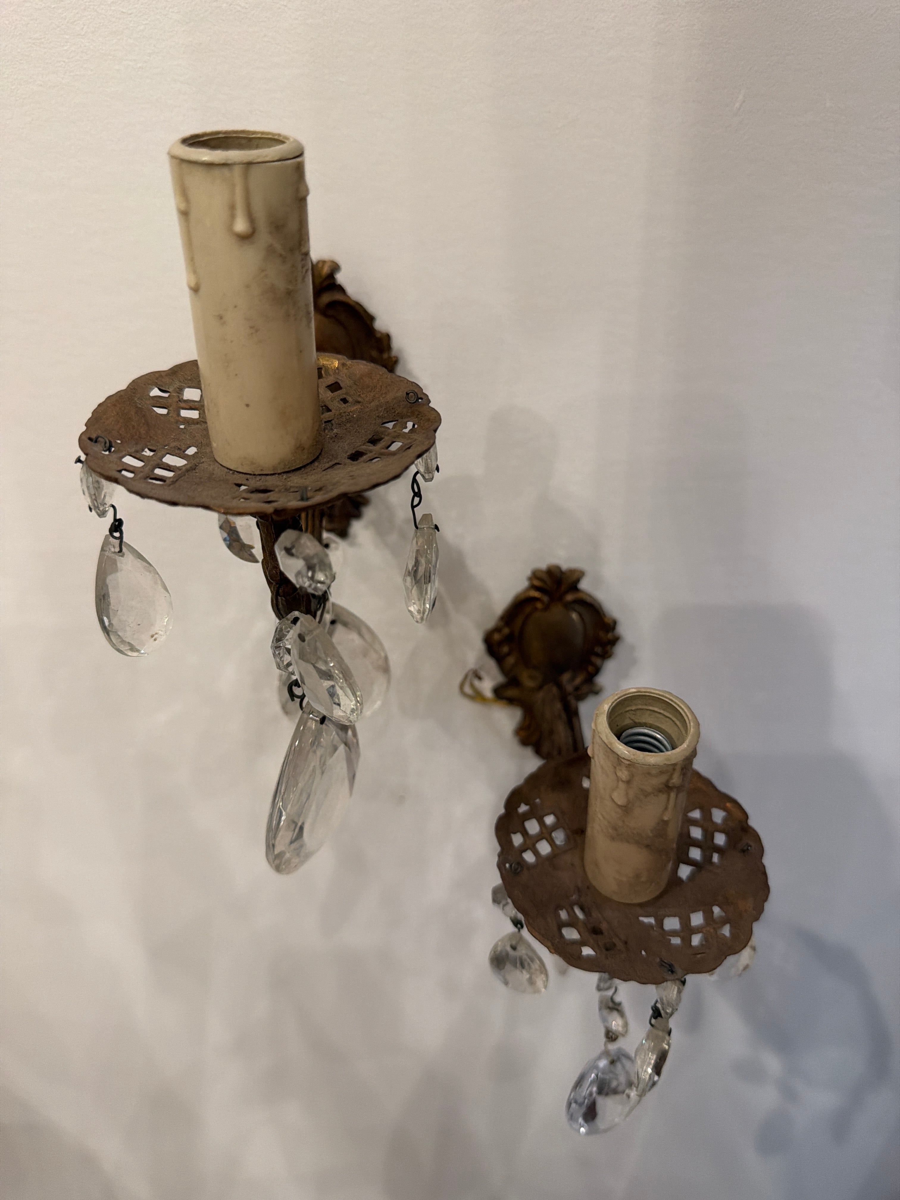 Simple Brass Sconce (Pair)