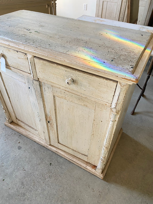 French Chippy White Sideboard