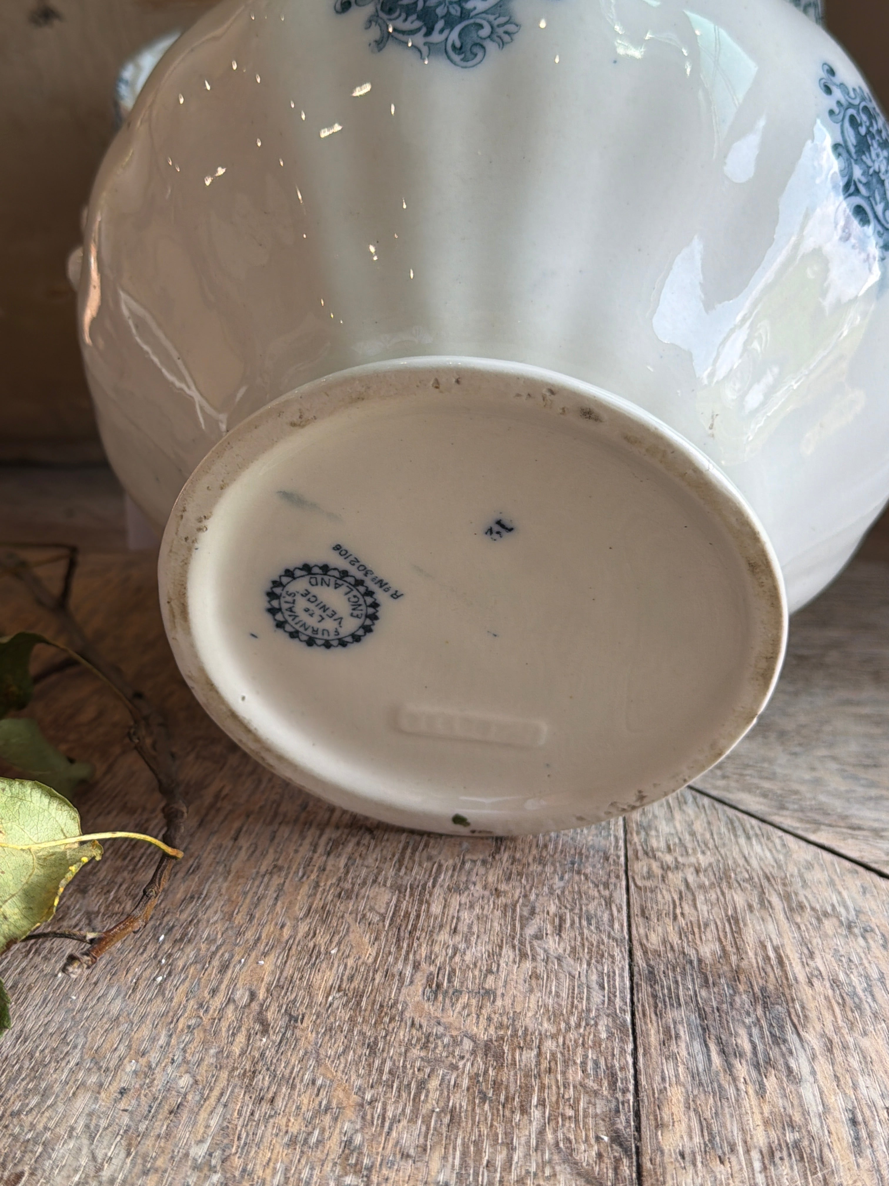 1900's Venice Ironstone Pitcher