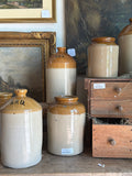 Stoneware War Alcohol Jug