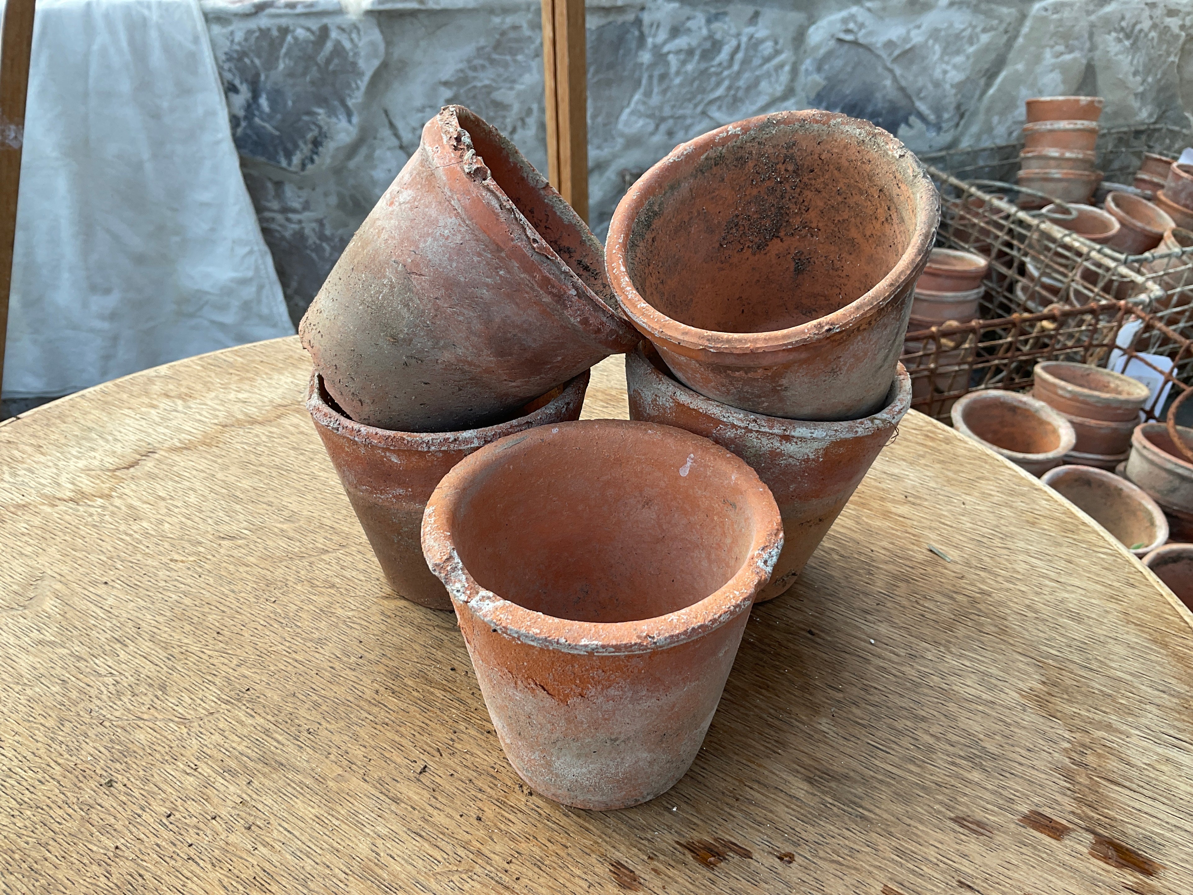 French Terra Cotta Pot Sets