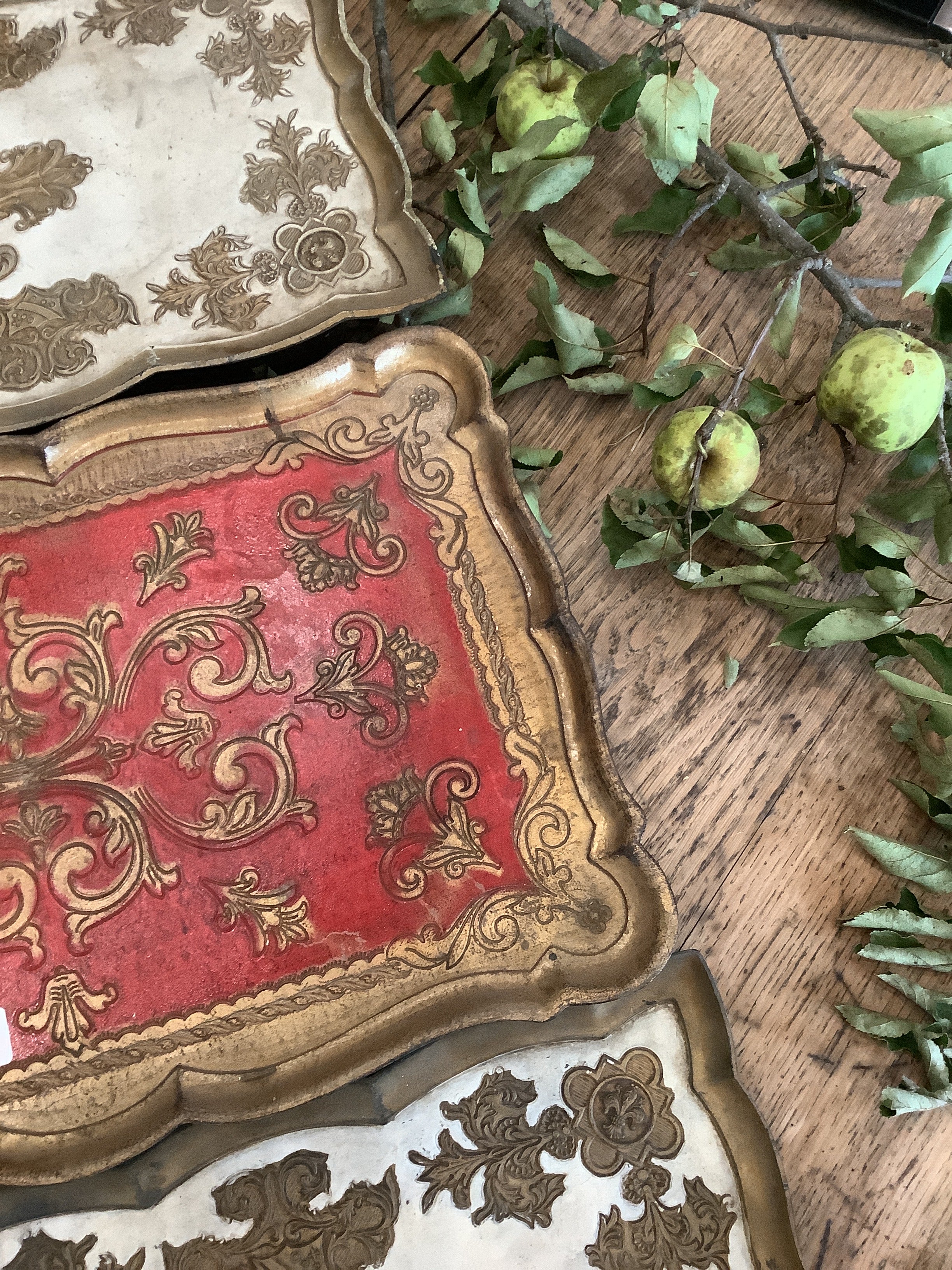 Gold Florentine Table Top