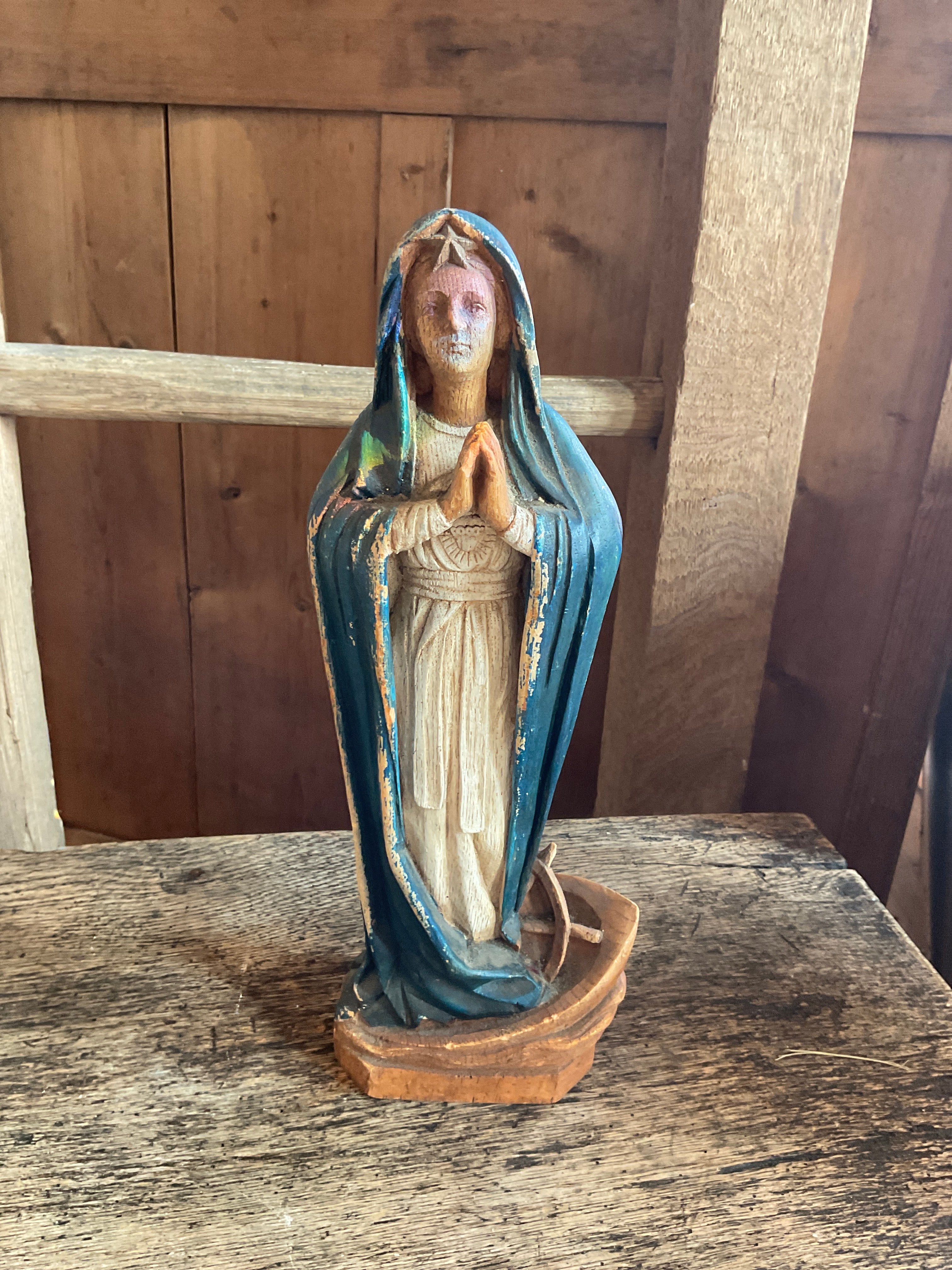 French Holy Statue