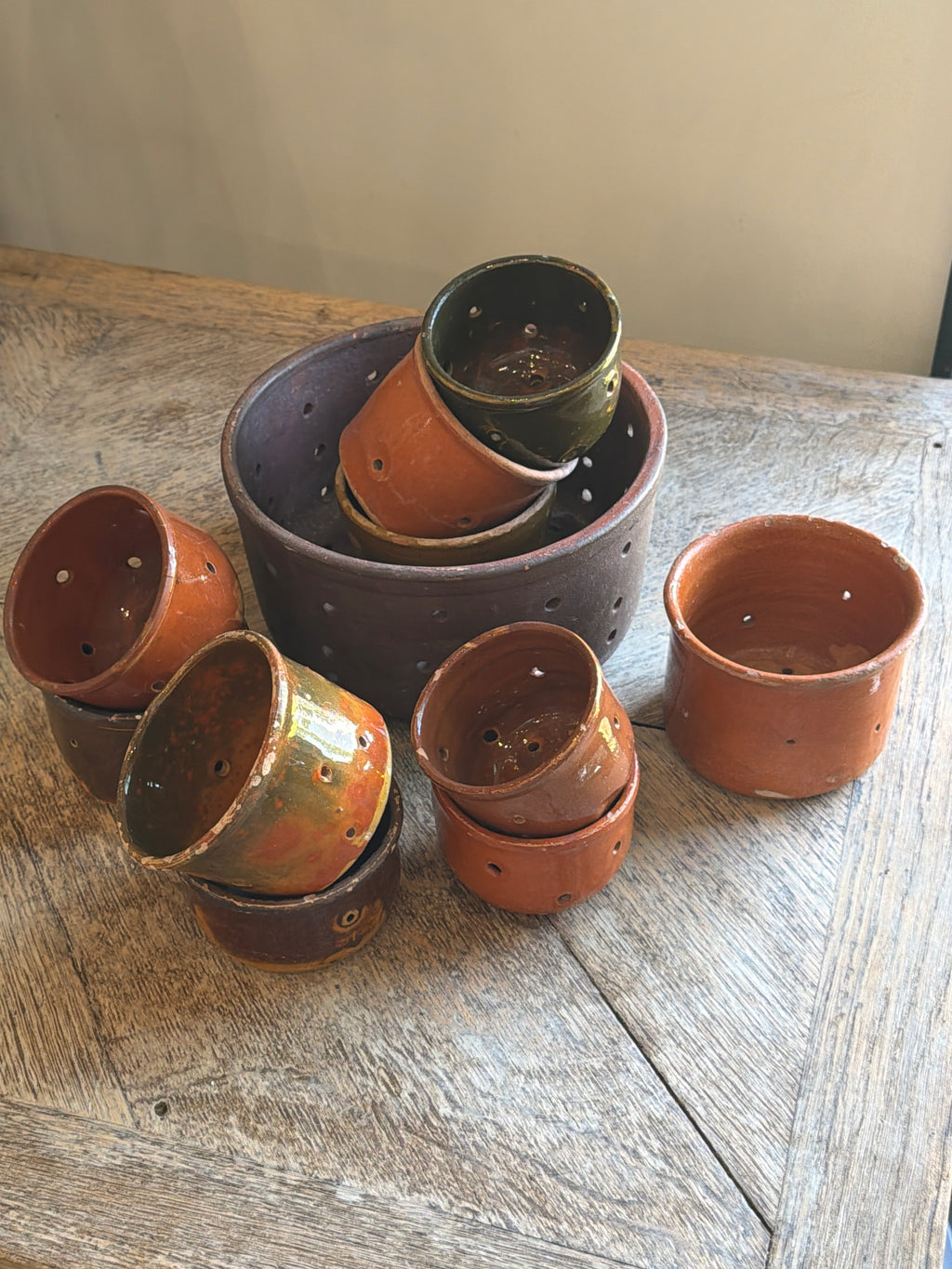 Earthenware Cheese Mold