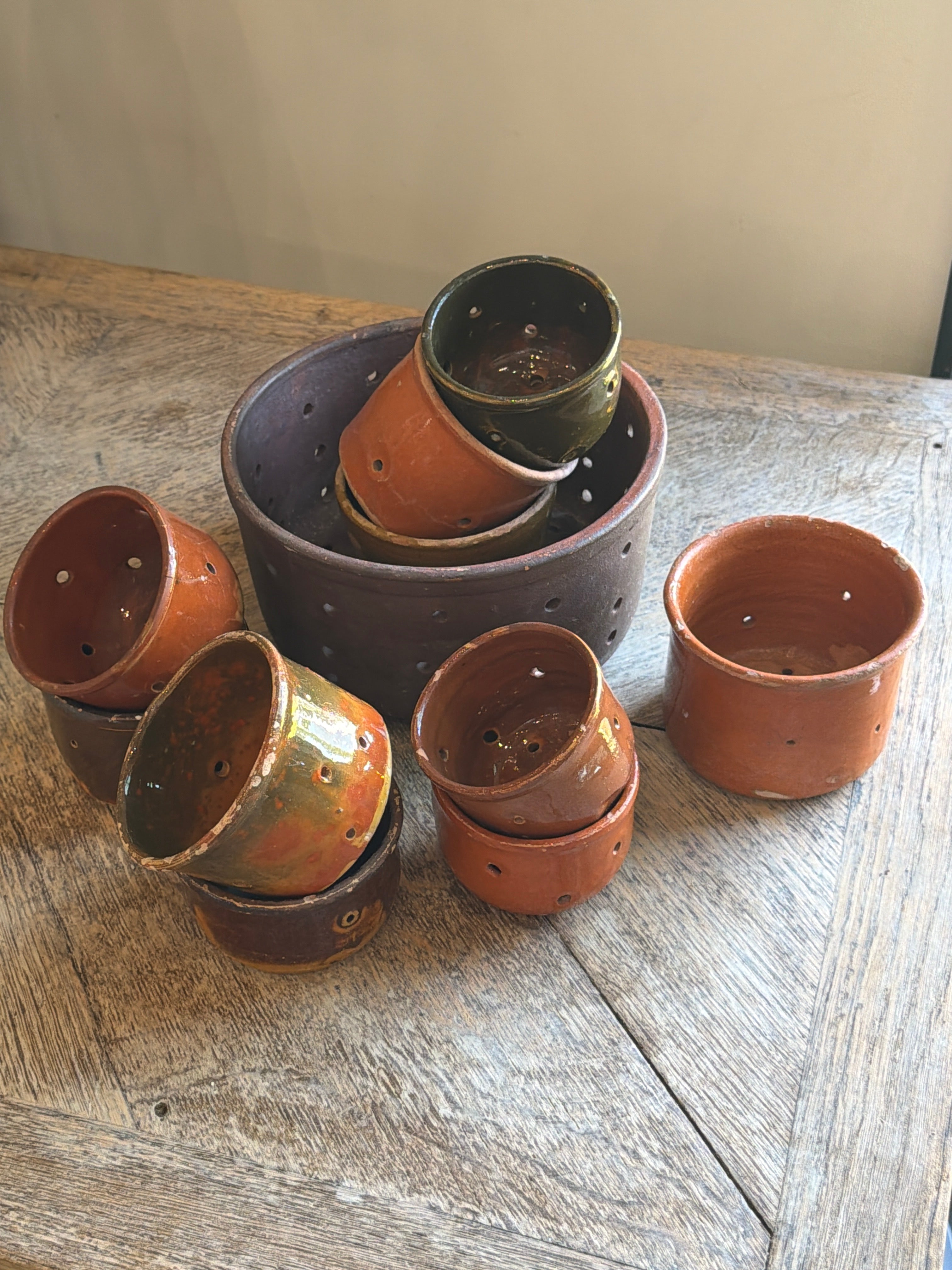 Earthenware Cheese Mold