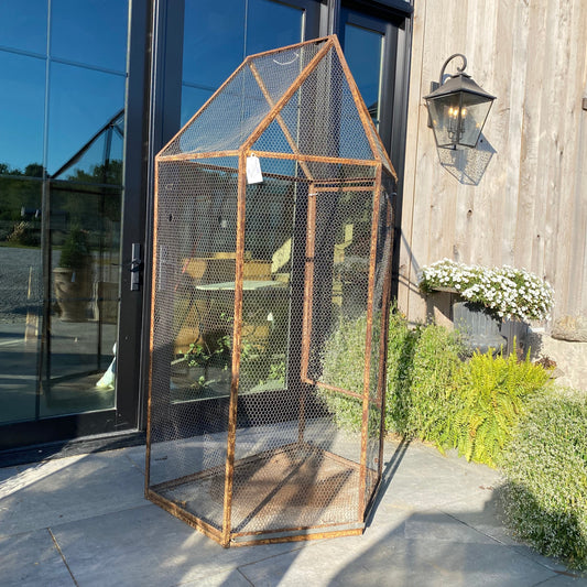French Rustic Upright Aviary