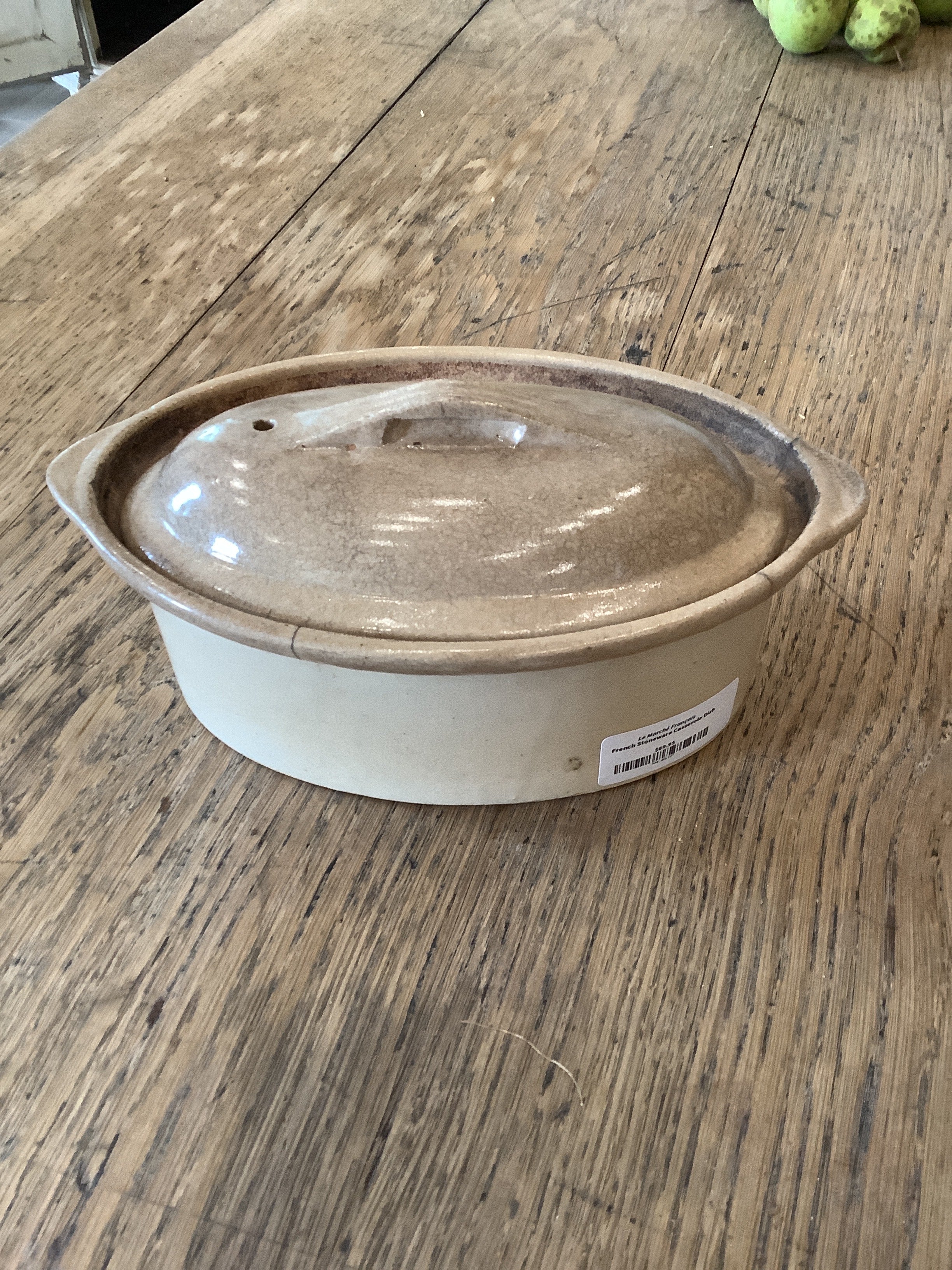 French Stoneware Casserole Dish